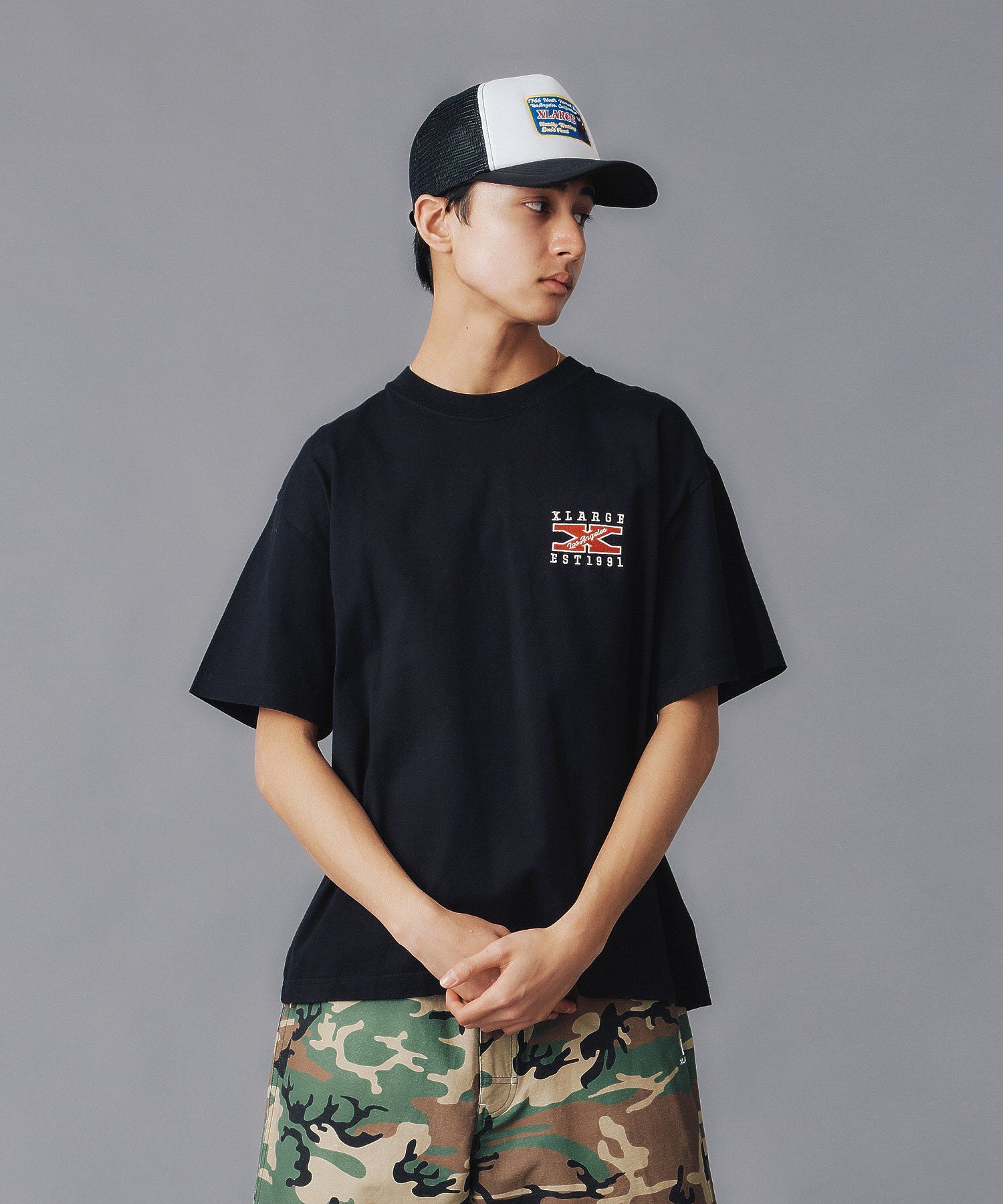 MODEL 身長183cm / 着用サイズ：Lサイズ