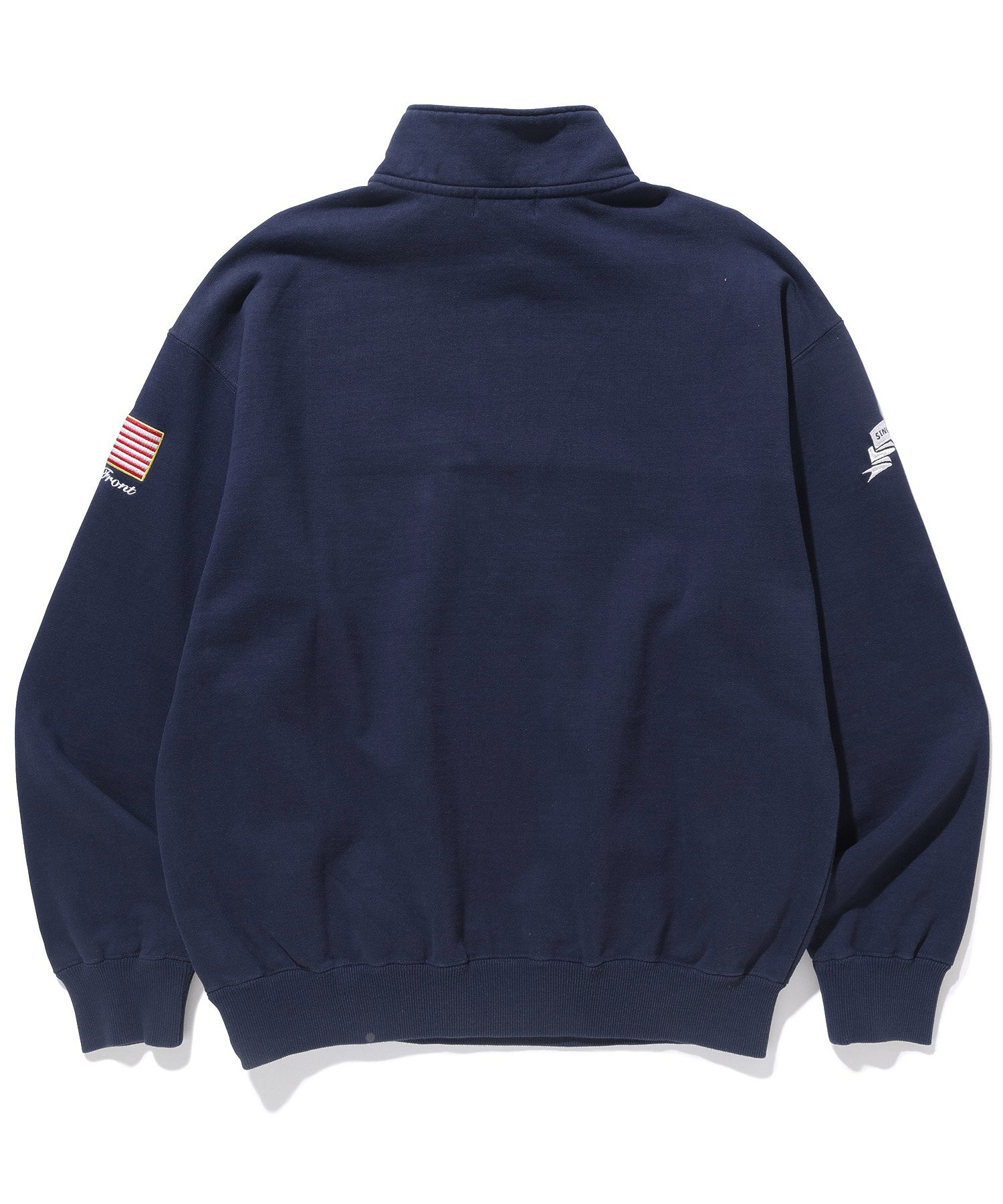 CLASSIC OVAL LOGO HALF ZIP SWEAT