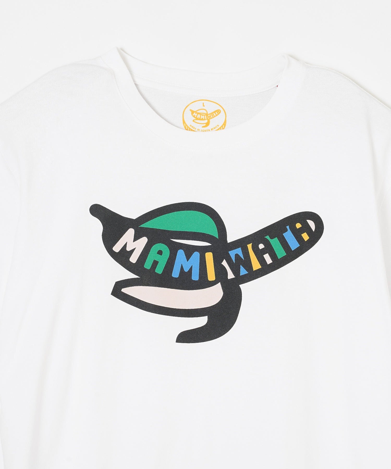 MAMI WATA/マミワタ/MULTI COLOUR MAMI BANANA TEE/MW220115