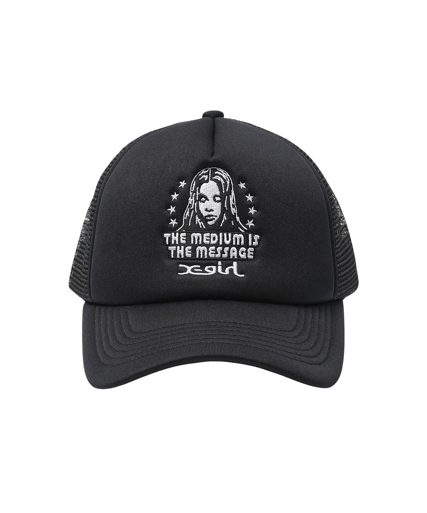 STAR AND FACE TRUCKER CAP