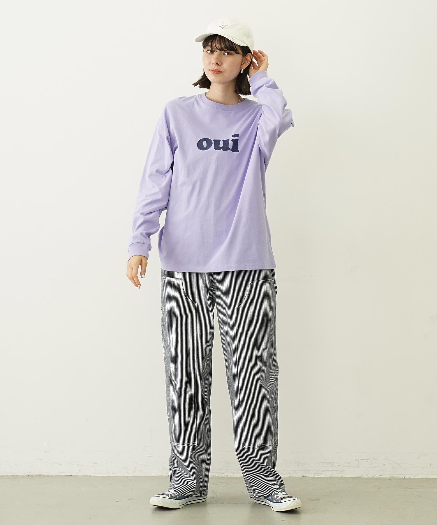 OUI WIDE L/S TEE