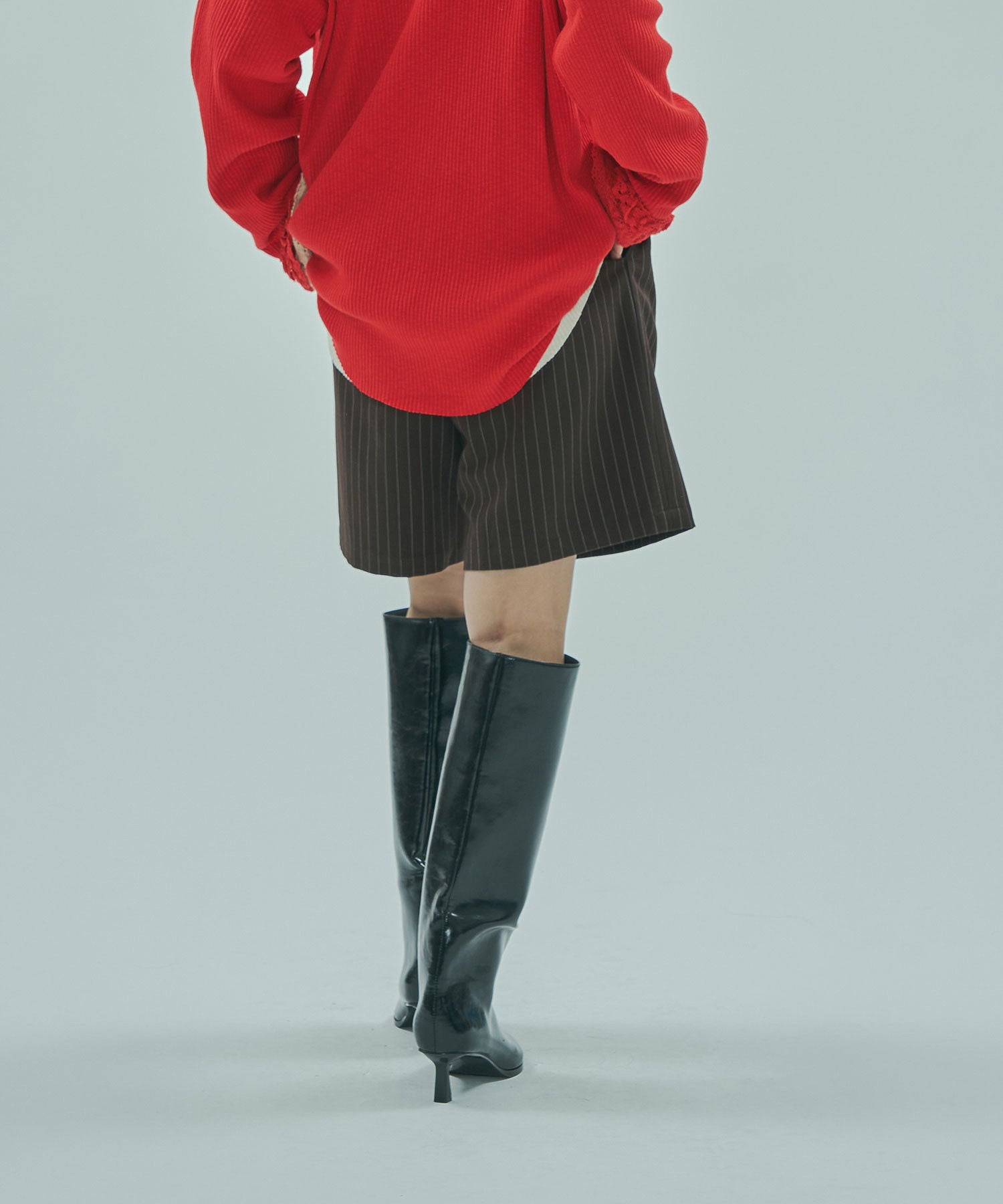model:163cm 着用サイズ:M