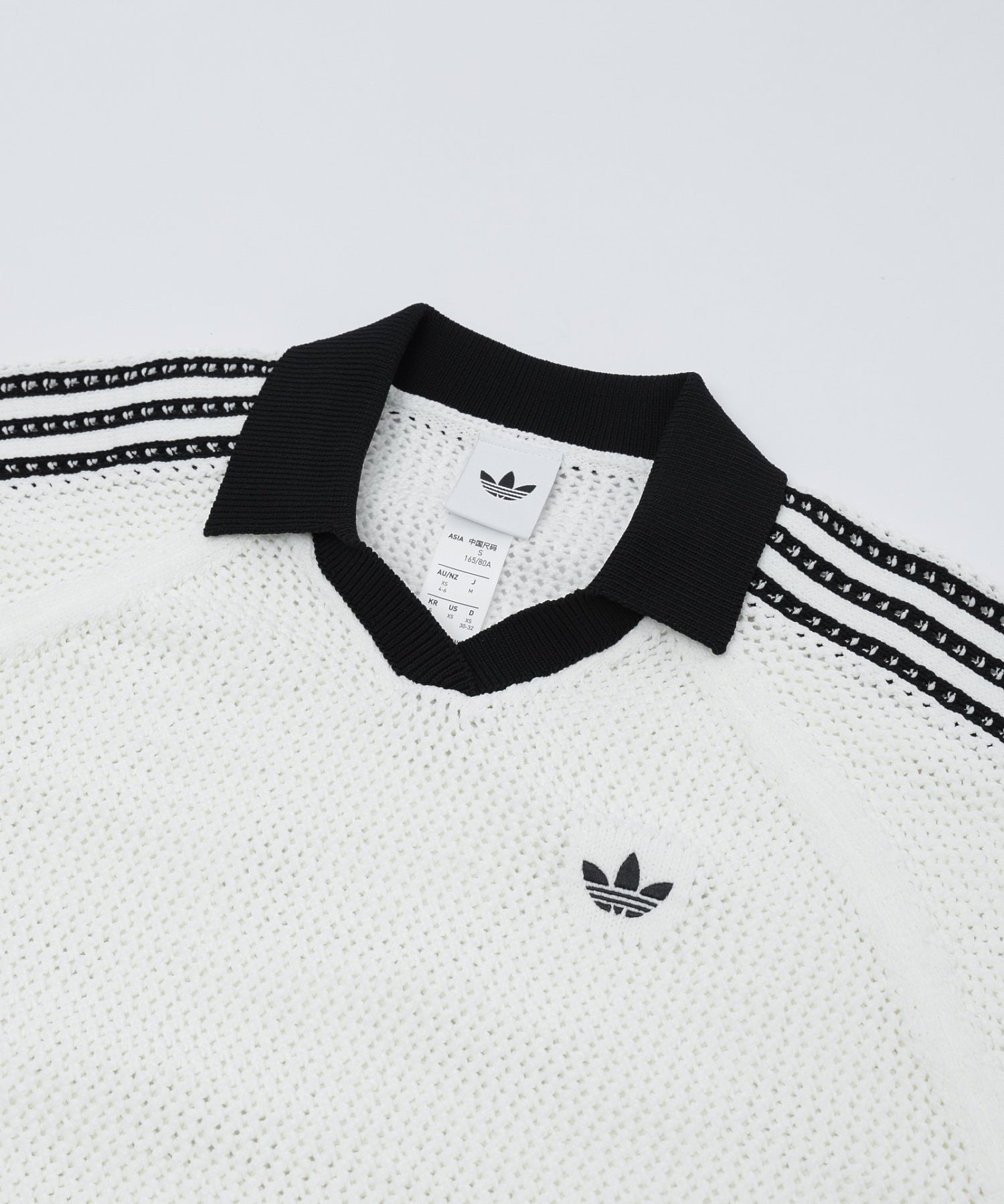 adidas/アディダス/W KNITTED CROCHET POLO CX746