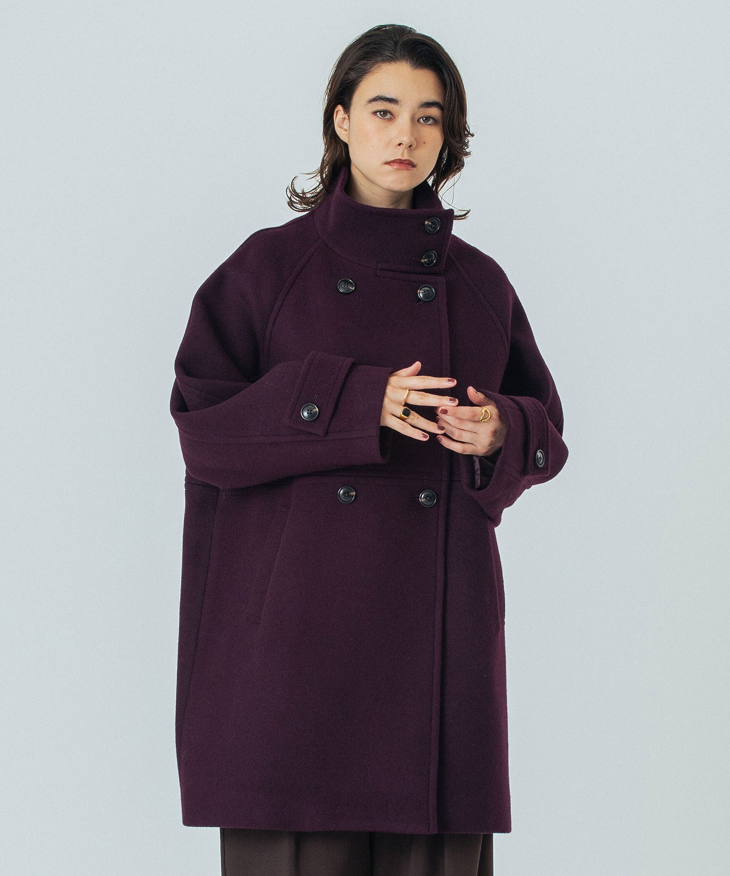 model:172cm 着用サイズ:M