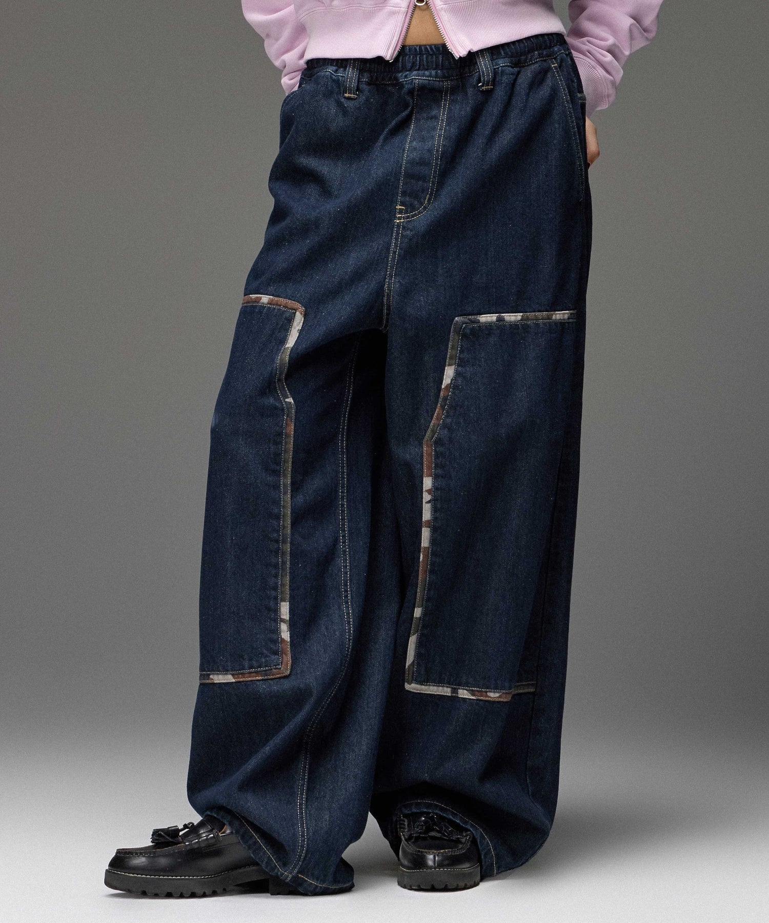 DOUBLE KNEE EASY PANTS