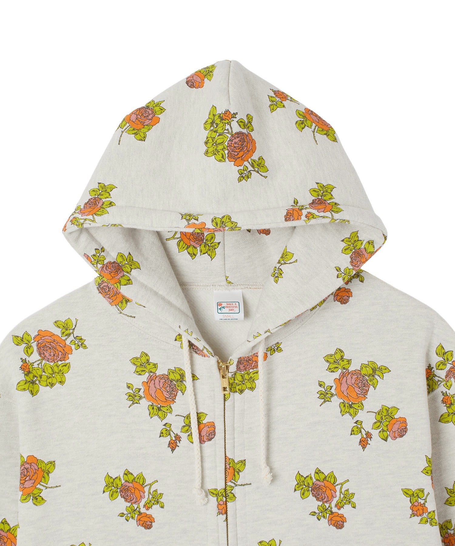 HAVE A GRATEFUL DAY/ZIP UP HOODIE SWEATSHIRT