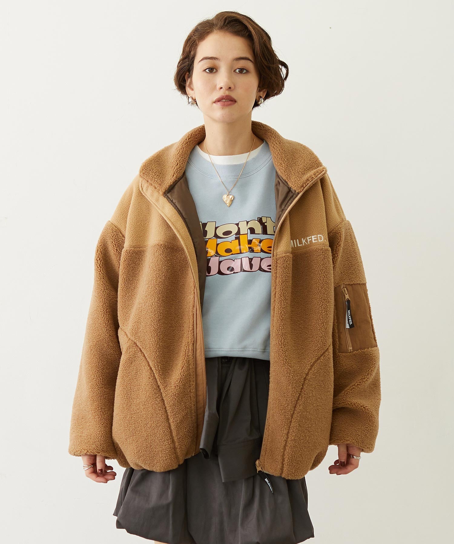 BAR LOGO BOA JACKET