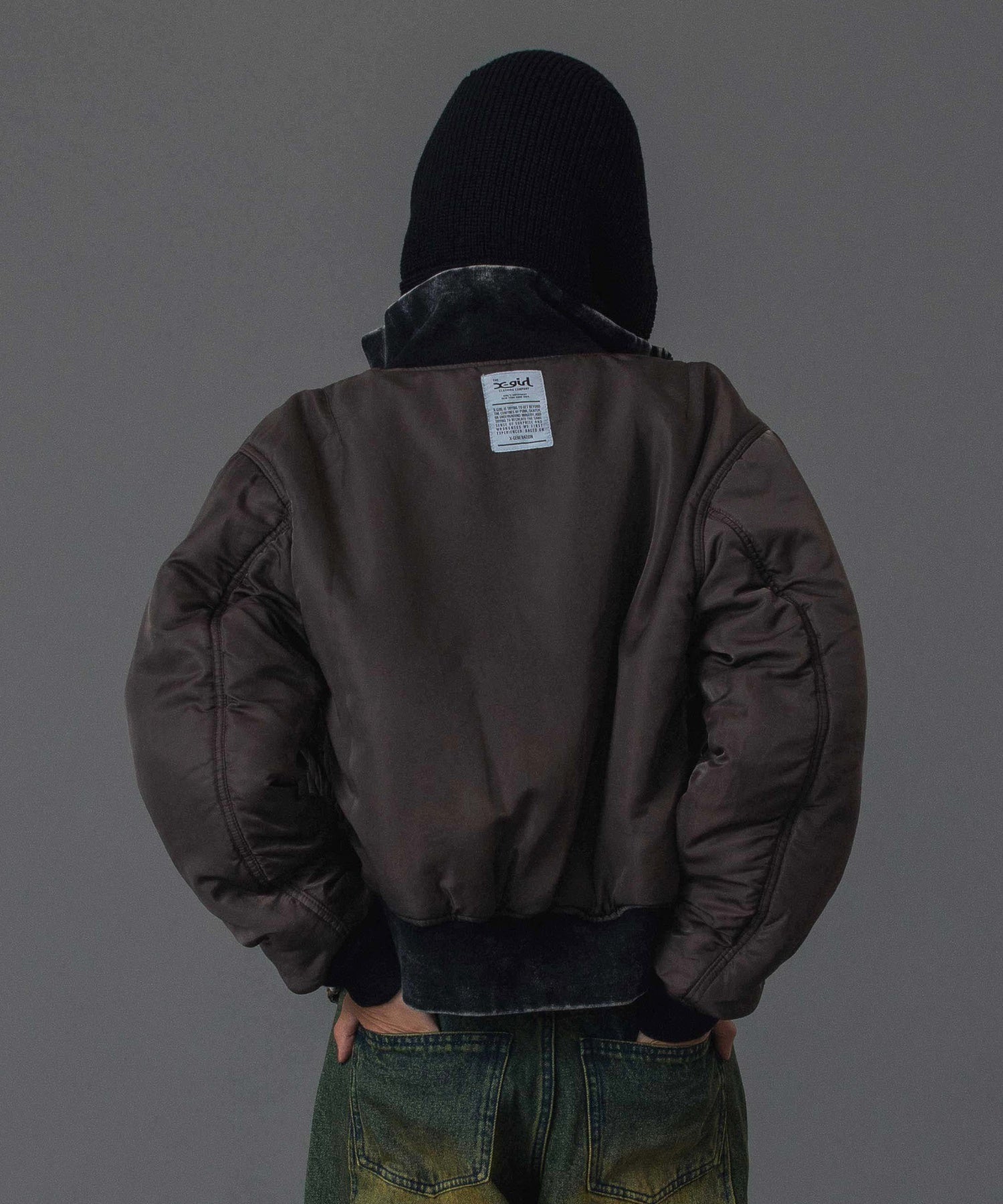 FADED REVERSIBLE MA-1 JACKET