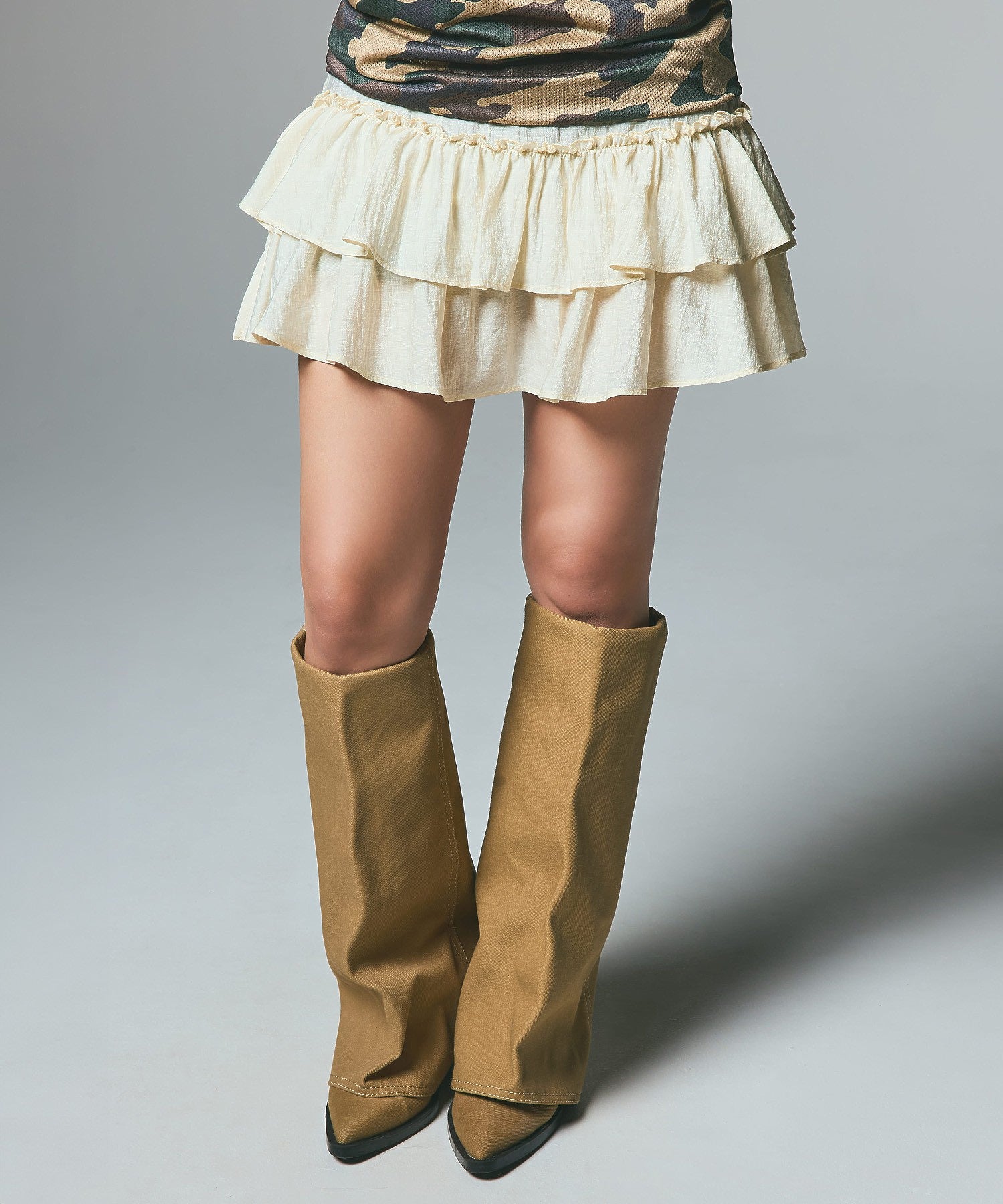 SHEER TIERED BELT
