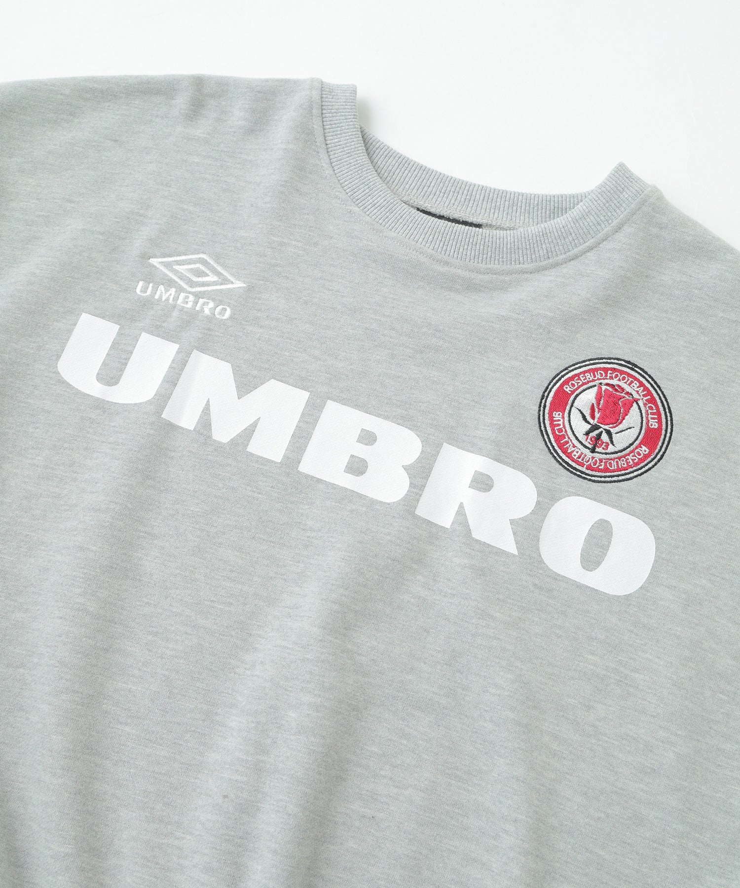 UMBRO×ROSE BUD/CROPPED SWEAT SHIRT PULLOVER