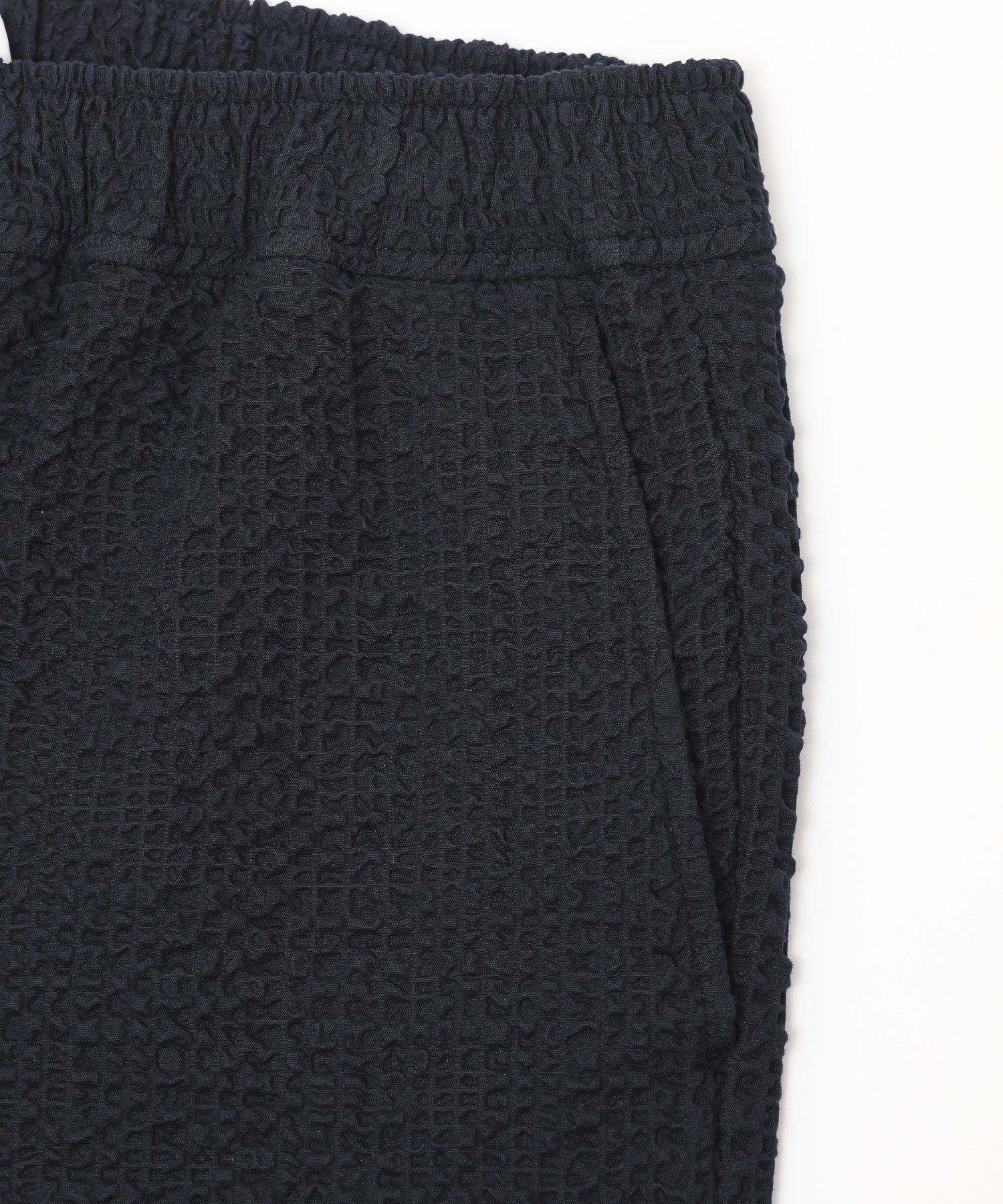 WAX LONDON/ワックスロンドン/KURT SHORT JUMBO SEERSUCKER DKN