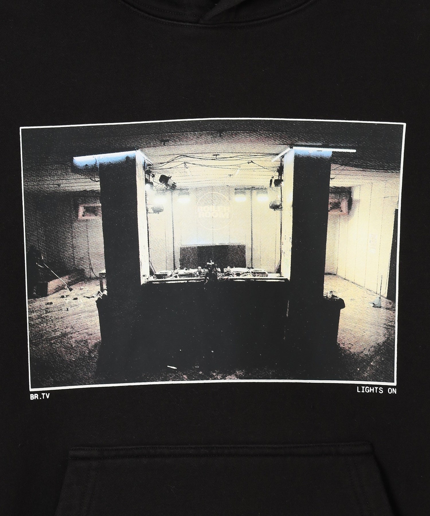 BOILER ROOM/ボイラールーム/LIGHTS ON HOOD AW25HD11BLK