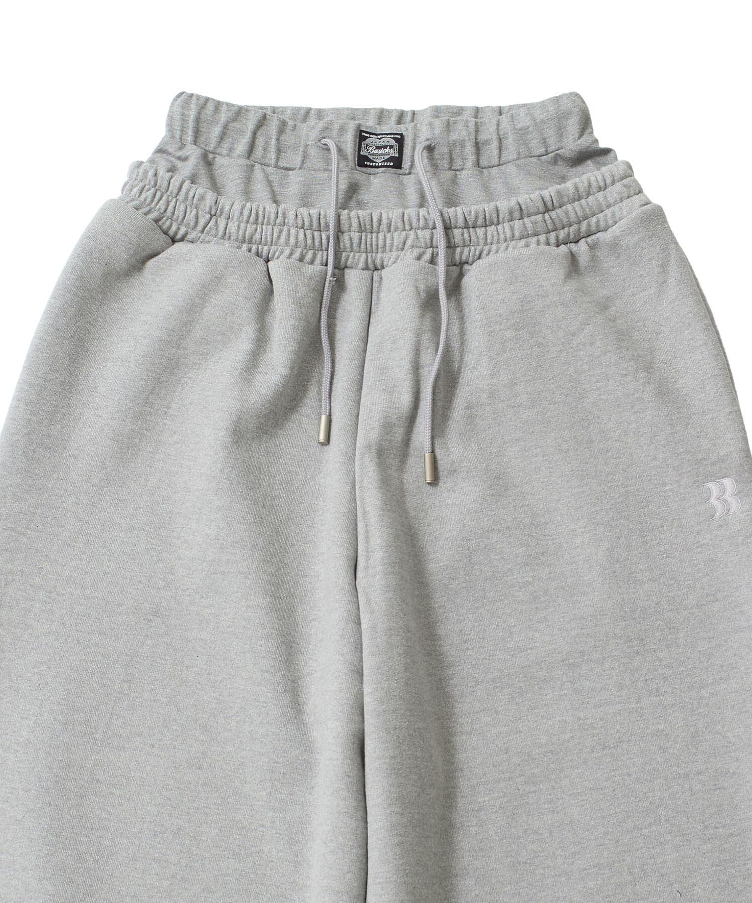 BASICKS/LAYERED SWEAT TROUSERS