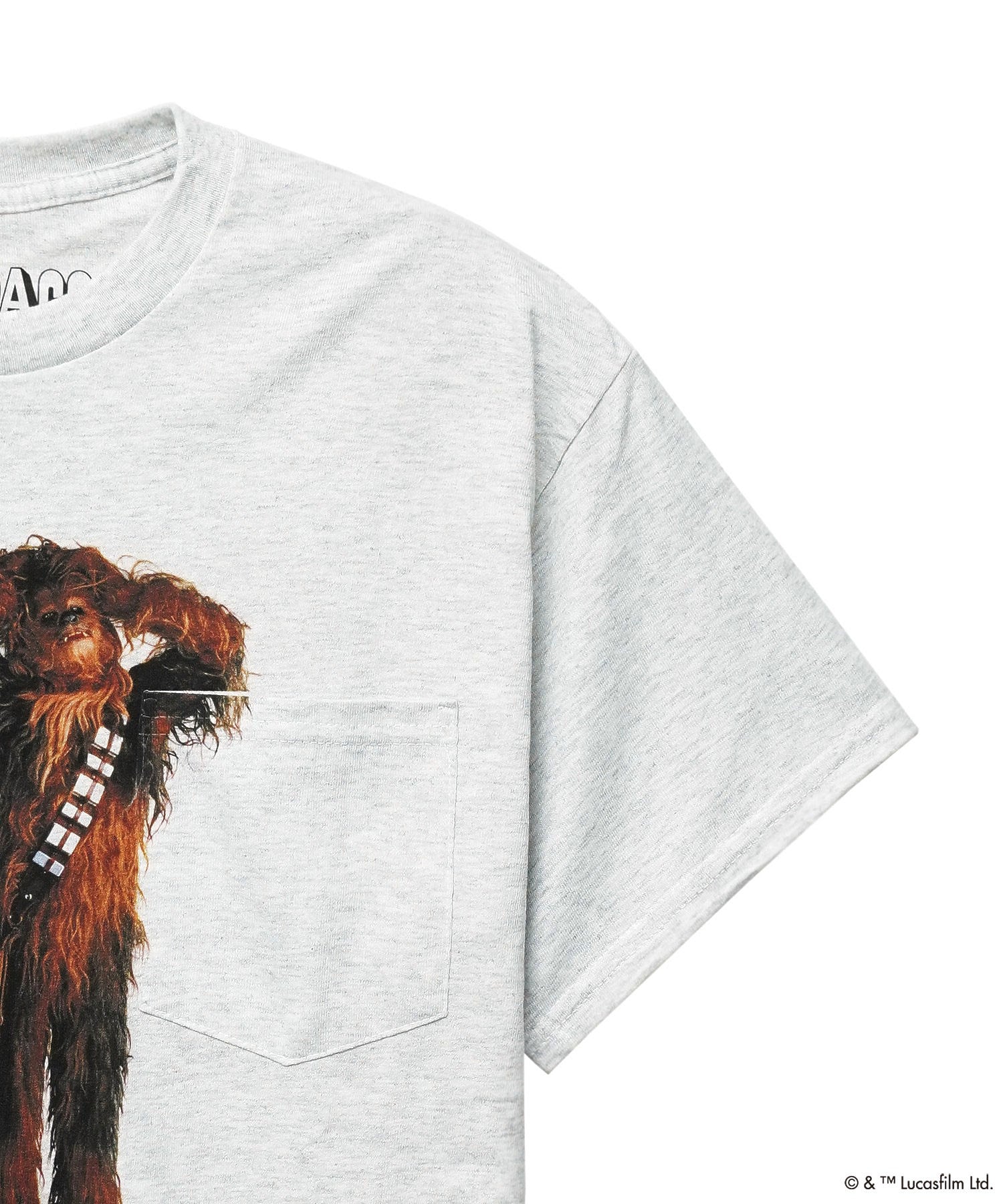COLSUN/C-3PO&Chewbacca POCKET TEE Ⅱ