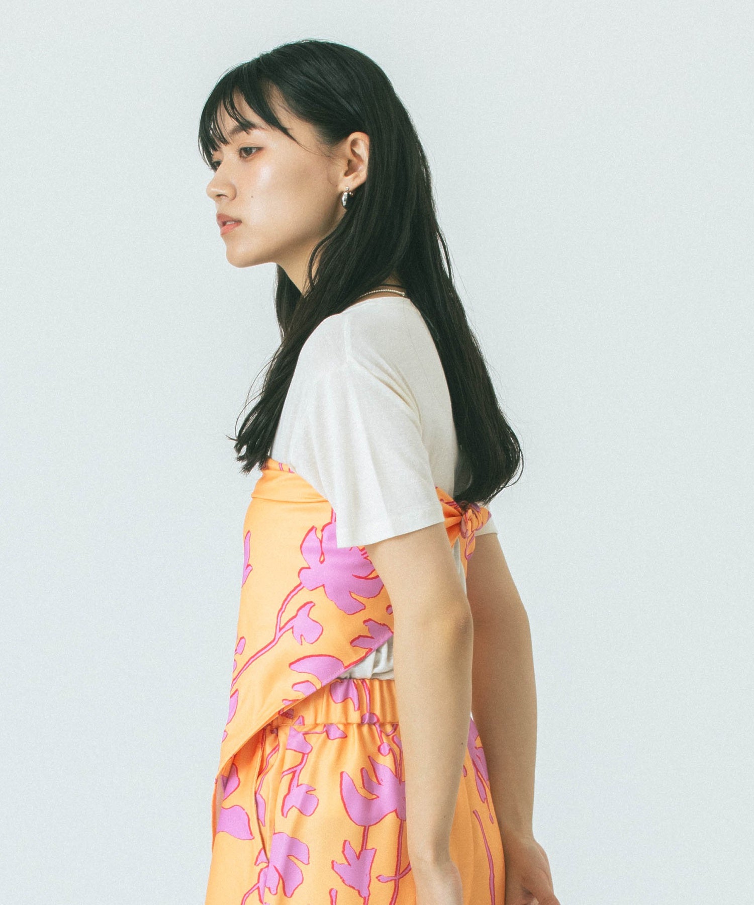 FLOWER PRINT SCARF