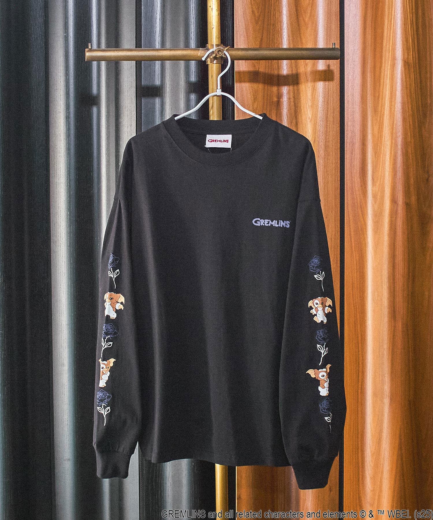 ROSE BUD LIMITED / GREMLINS ROSE L/S TEE