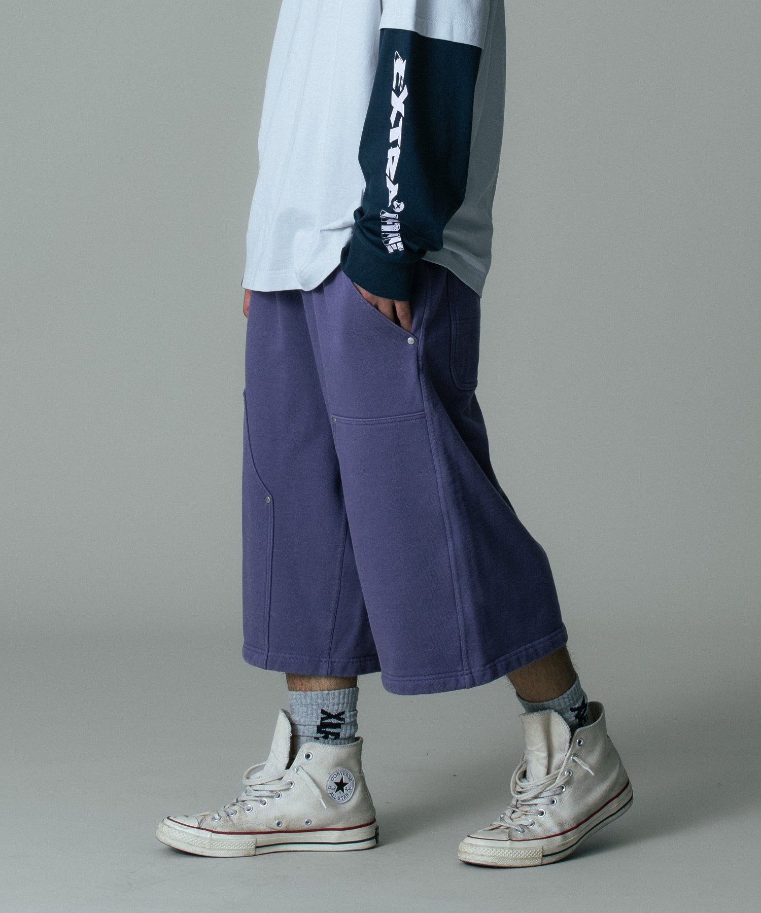 MODEL 身長172cm / 着用サイズ：Lサイズ