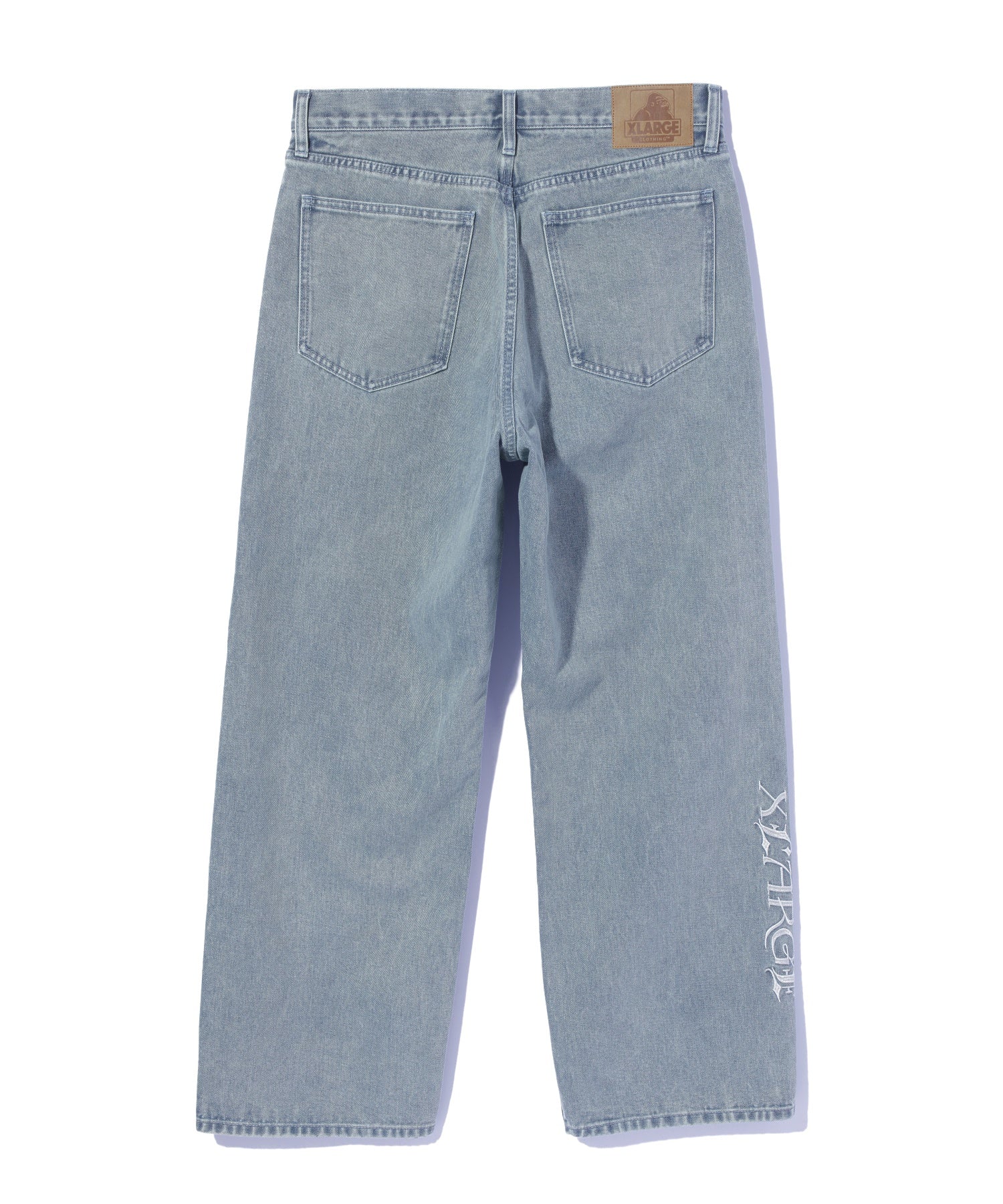 EMB DENIM PANTS