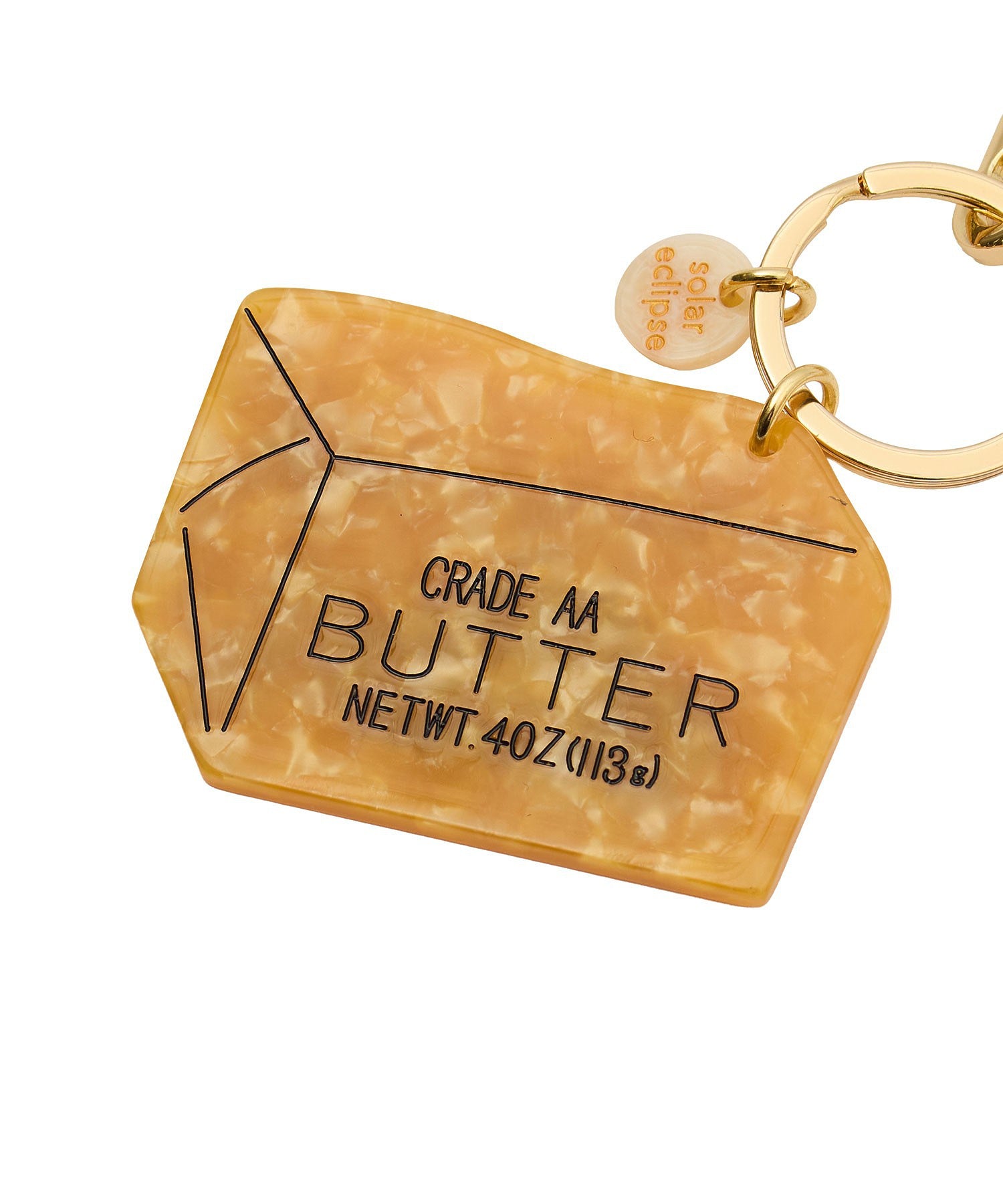 SOLAR ECLIPSE/HAND-PAINTED BAG CHARM