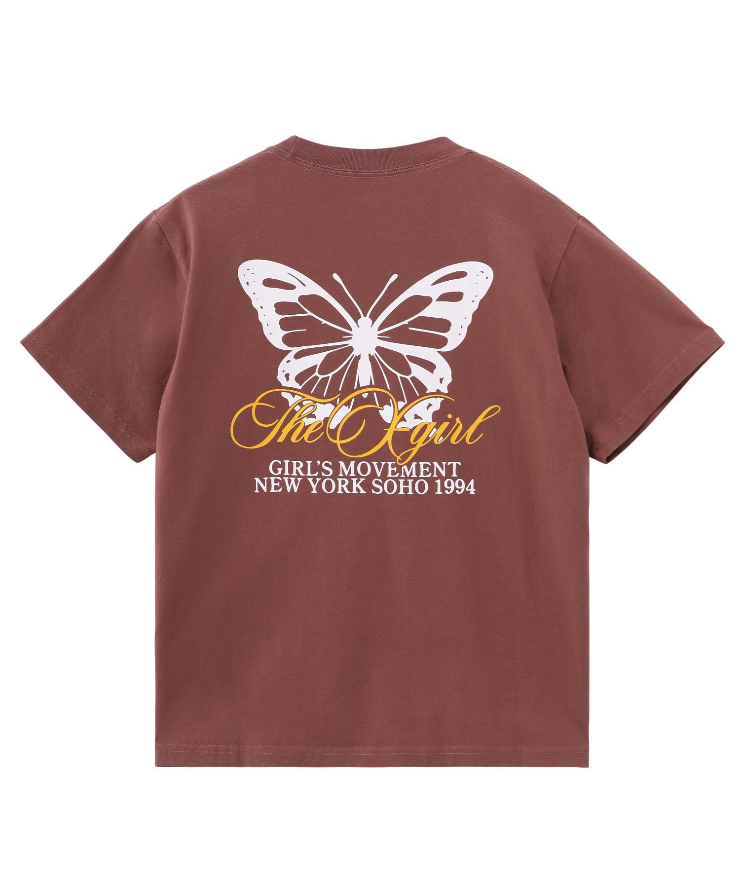 BUTTERFLY AND LOGO S/S TEE