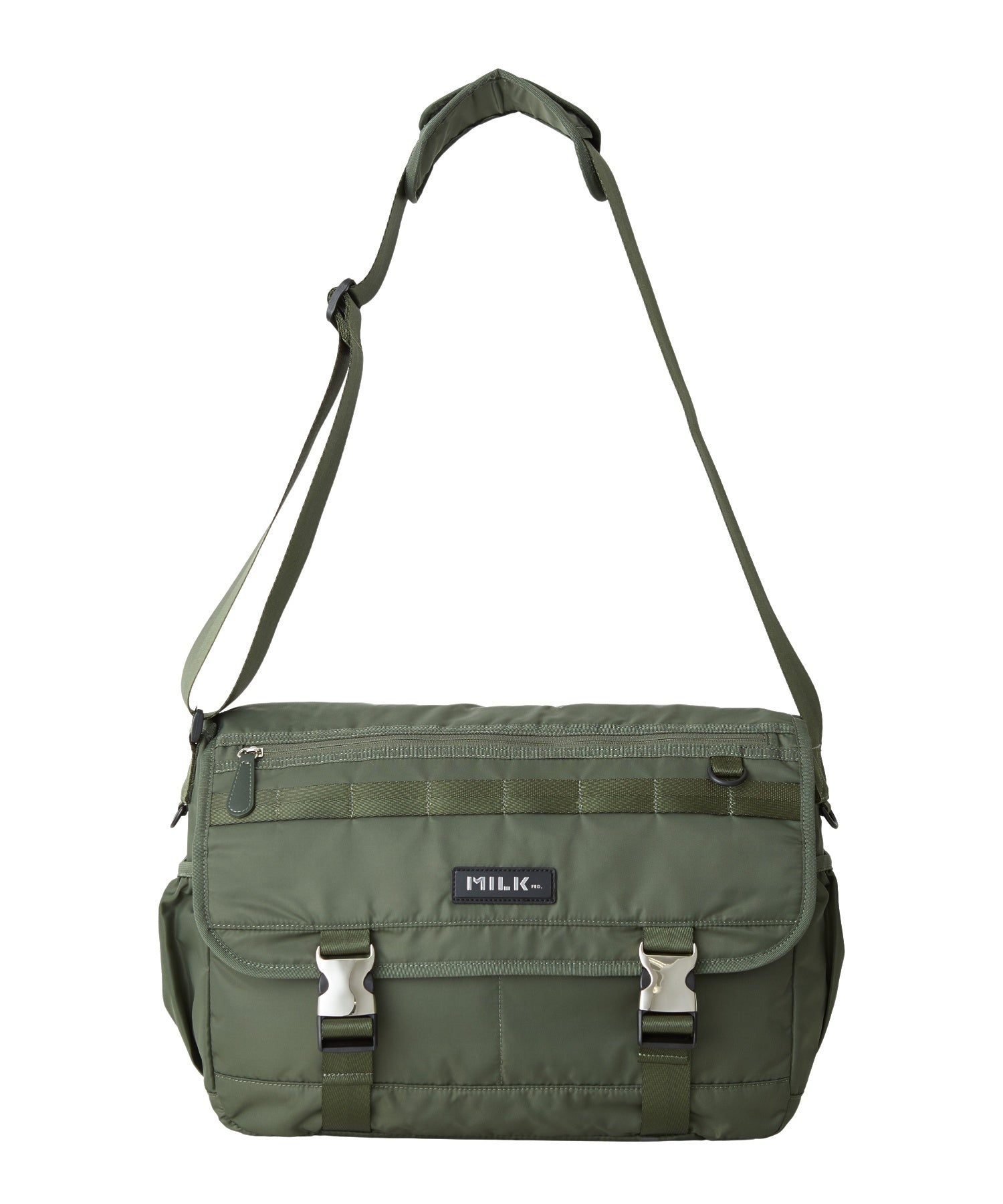 LOGO PLATE MESSENGER BAG MILKFED.