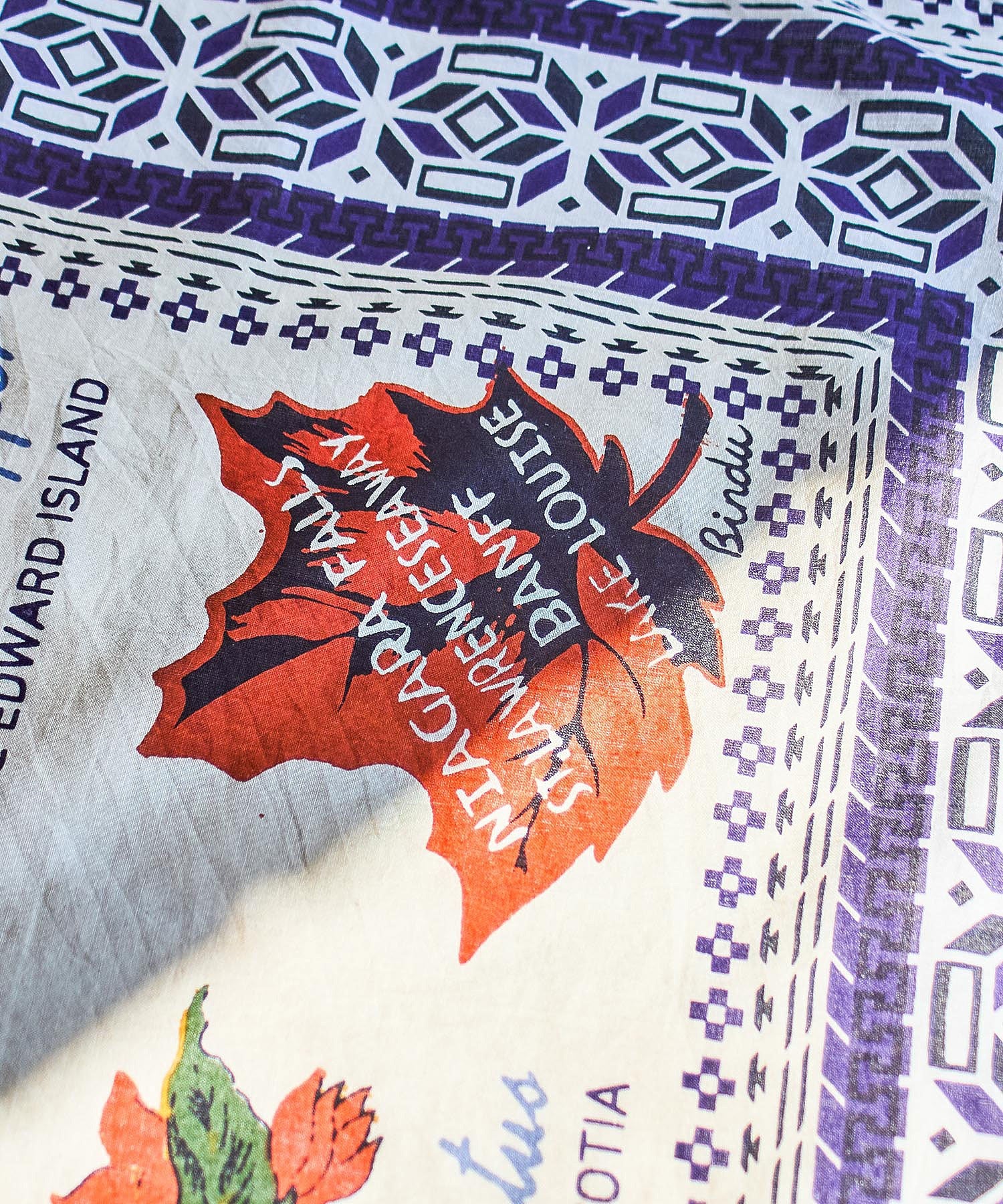 BINDU/COTTON VOILE CANADA SCARF