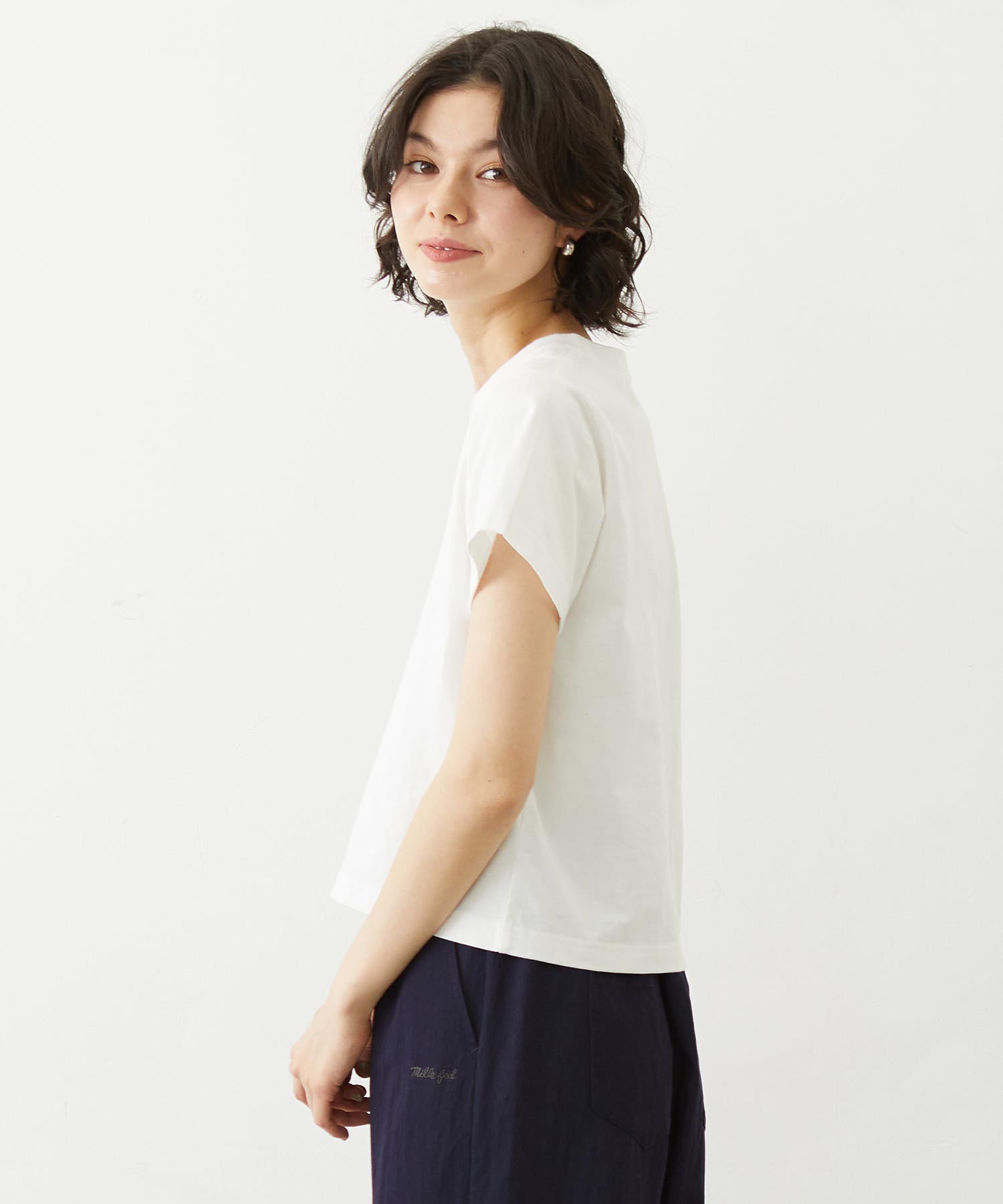 COOPER LOGO FLOCK PRINT COMPACT S/S TEE