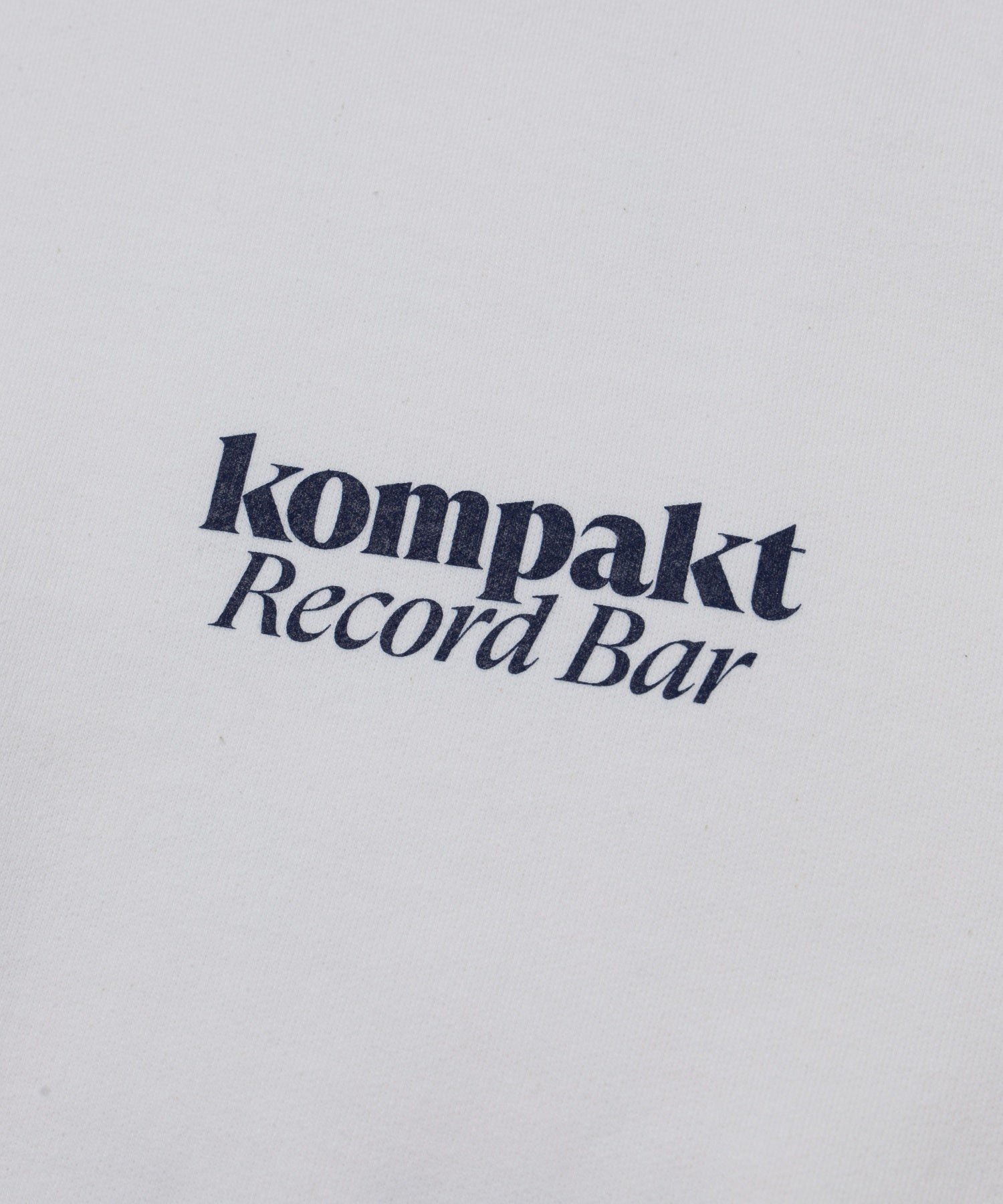 KOMPAKT RECORD BAR/コンパクト レコード バー/THE WORLD IS INVITED CREWNECK KRB0383