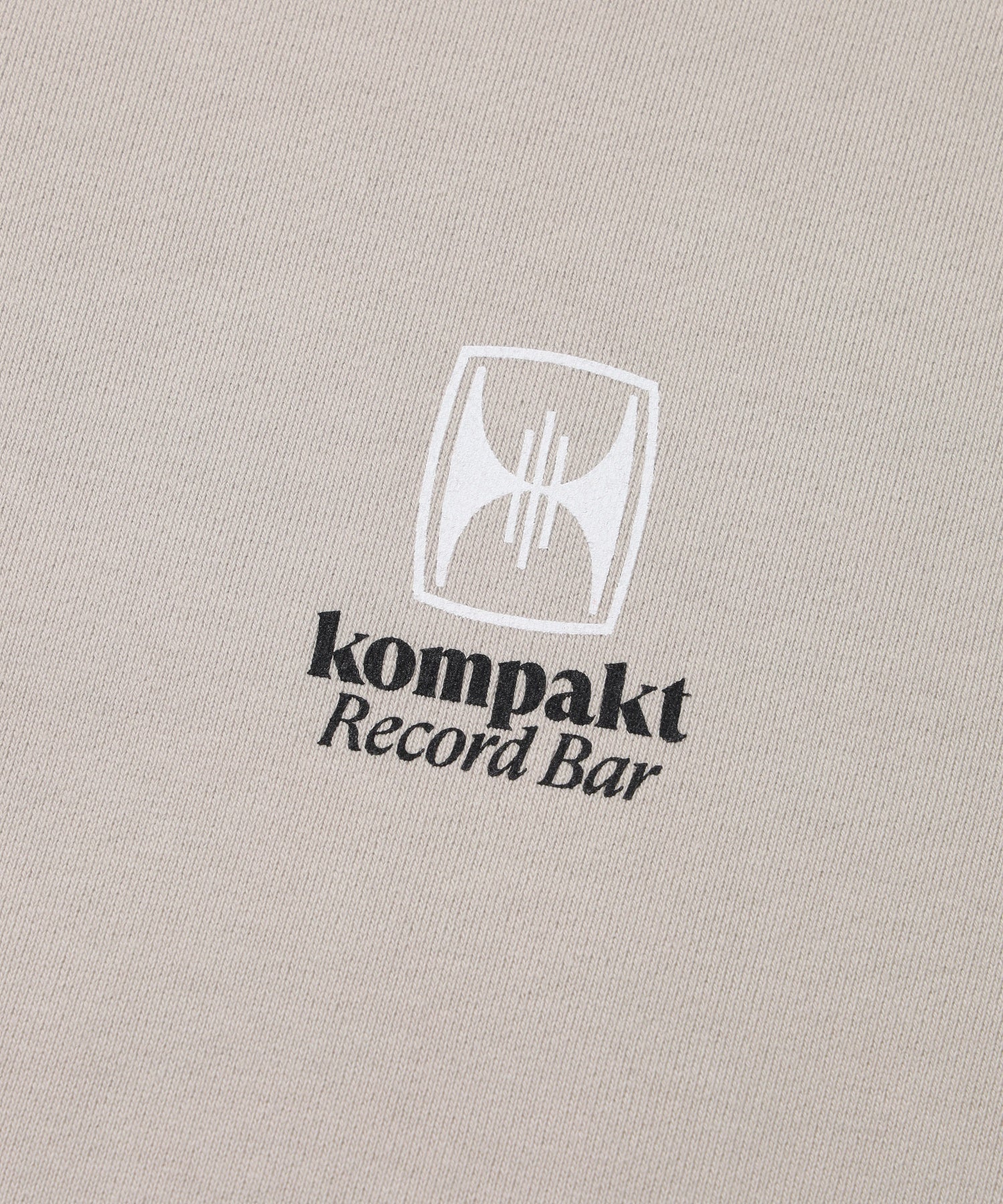 KOMPAKT RECORD BAR/コンパクト レコード バー/BASIC LOGO LONG SLEEVE SWEAT KRB2037