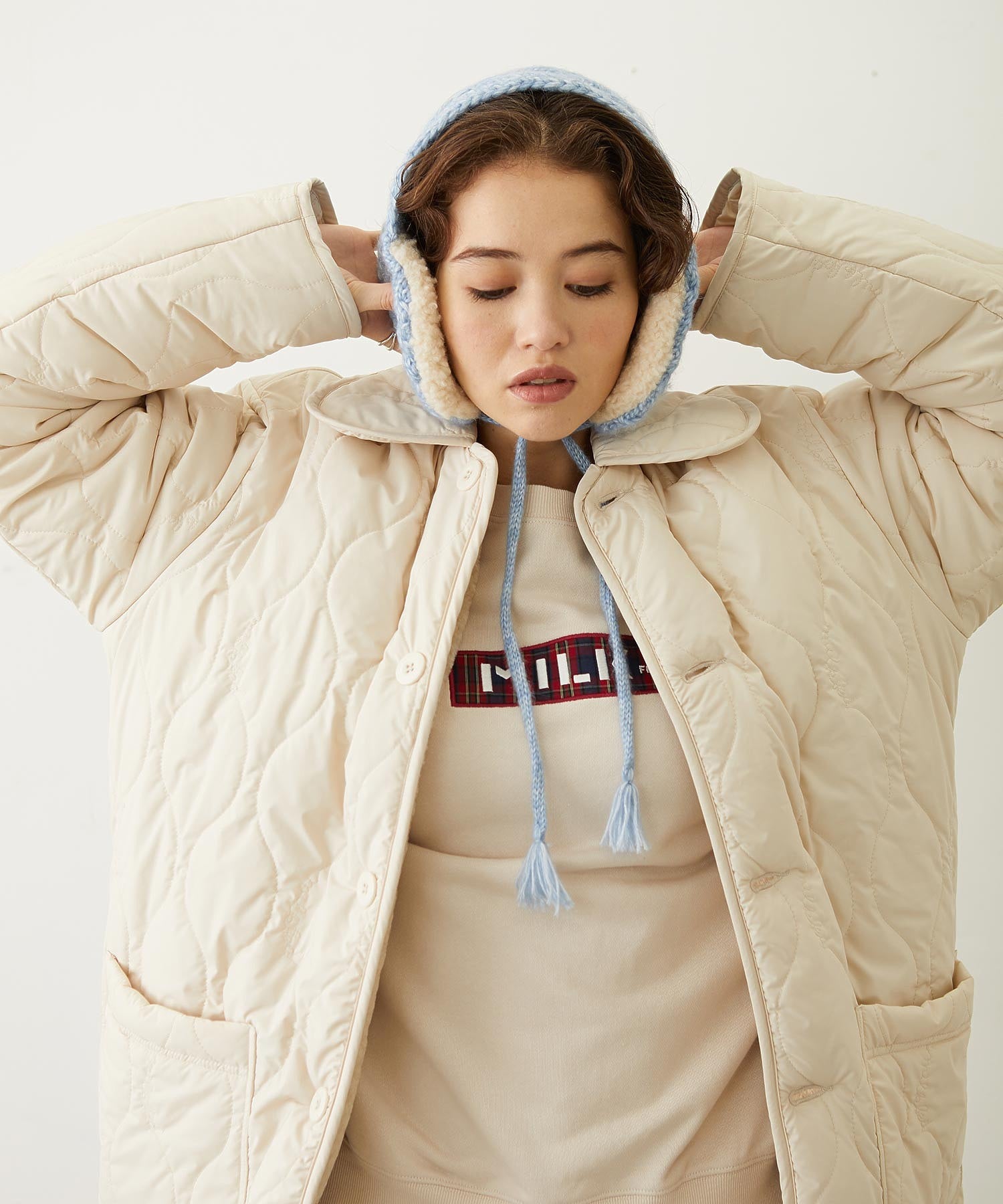 KNIT EAR MUFF
