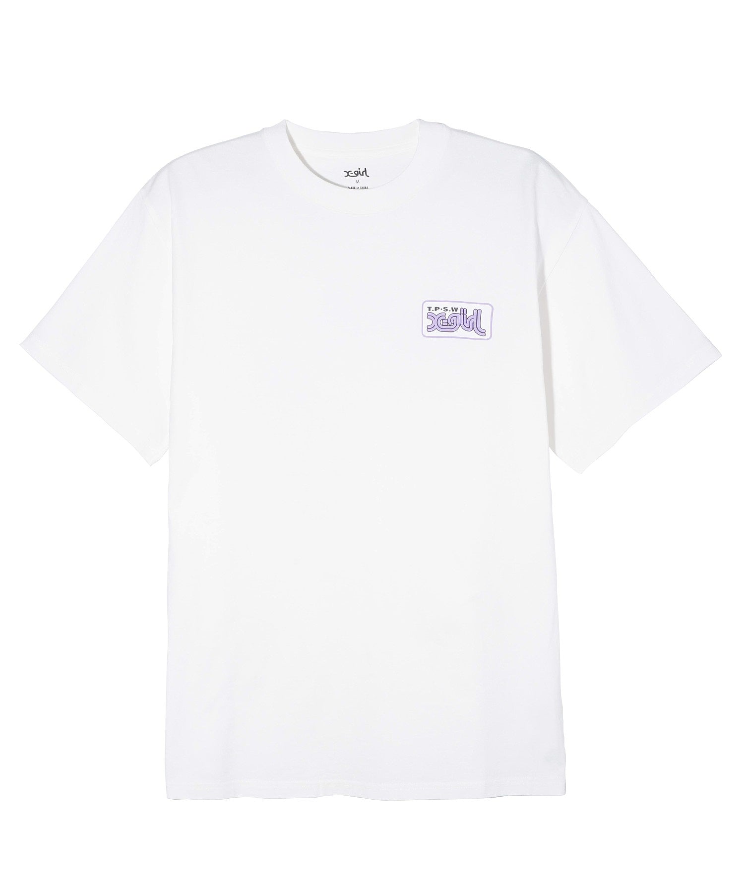 PRINTED PATCH S/S TEE