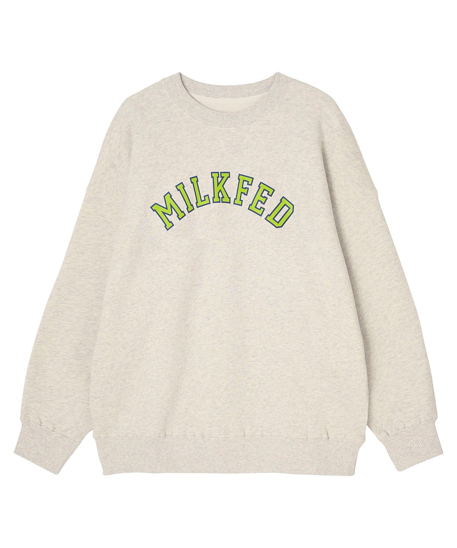 VARSITY LOGO BIG SWEAT TOP MILKFED.