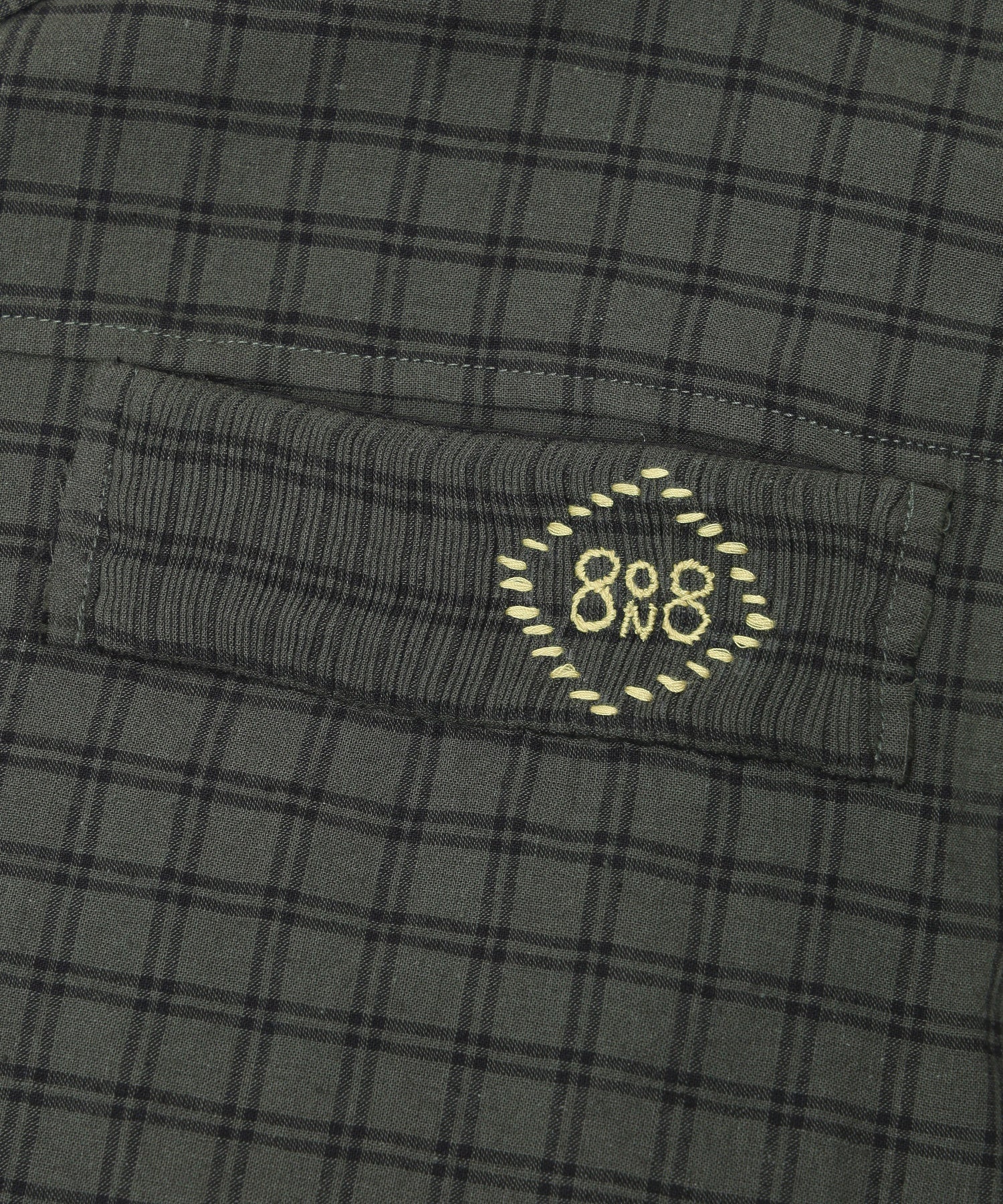 8ON8/エイトオンエイト/Smocked Cuban Shirt N2CCG210688