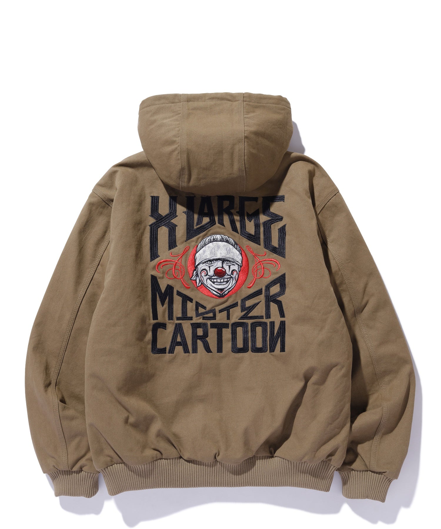 XLARGE×Mister Cartoon HOODED WORK JACKET