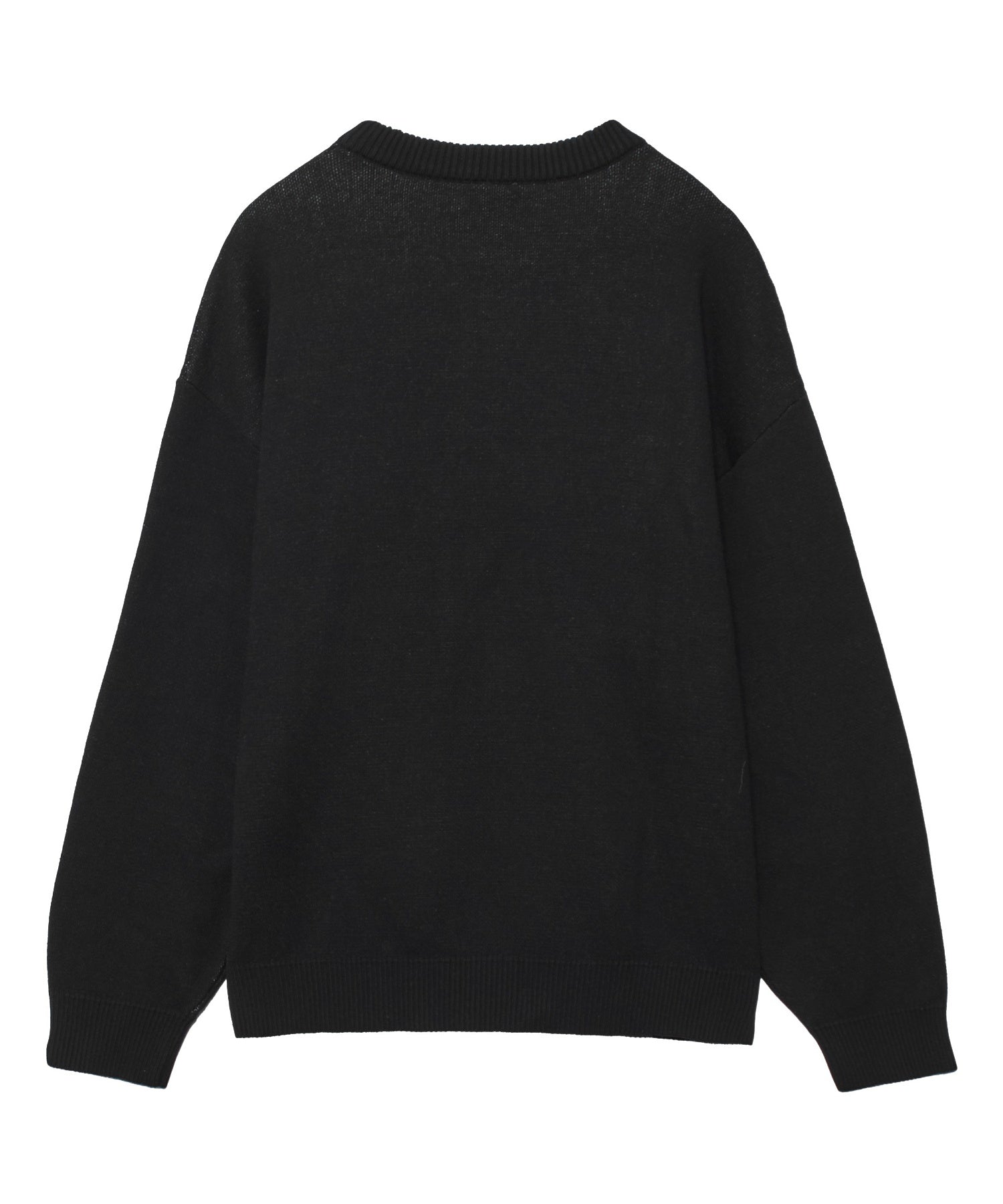 GIRL POWER LOGO JACQUARD KNIT TOP