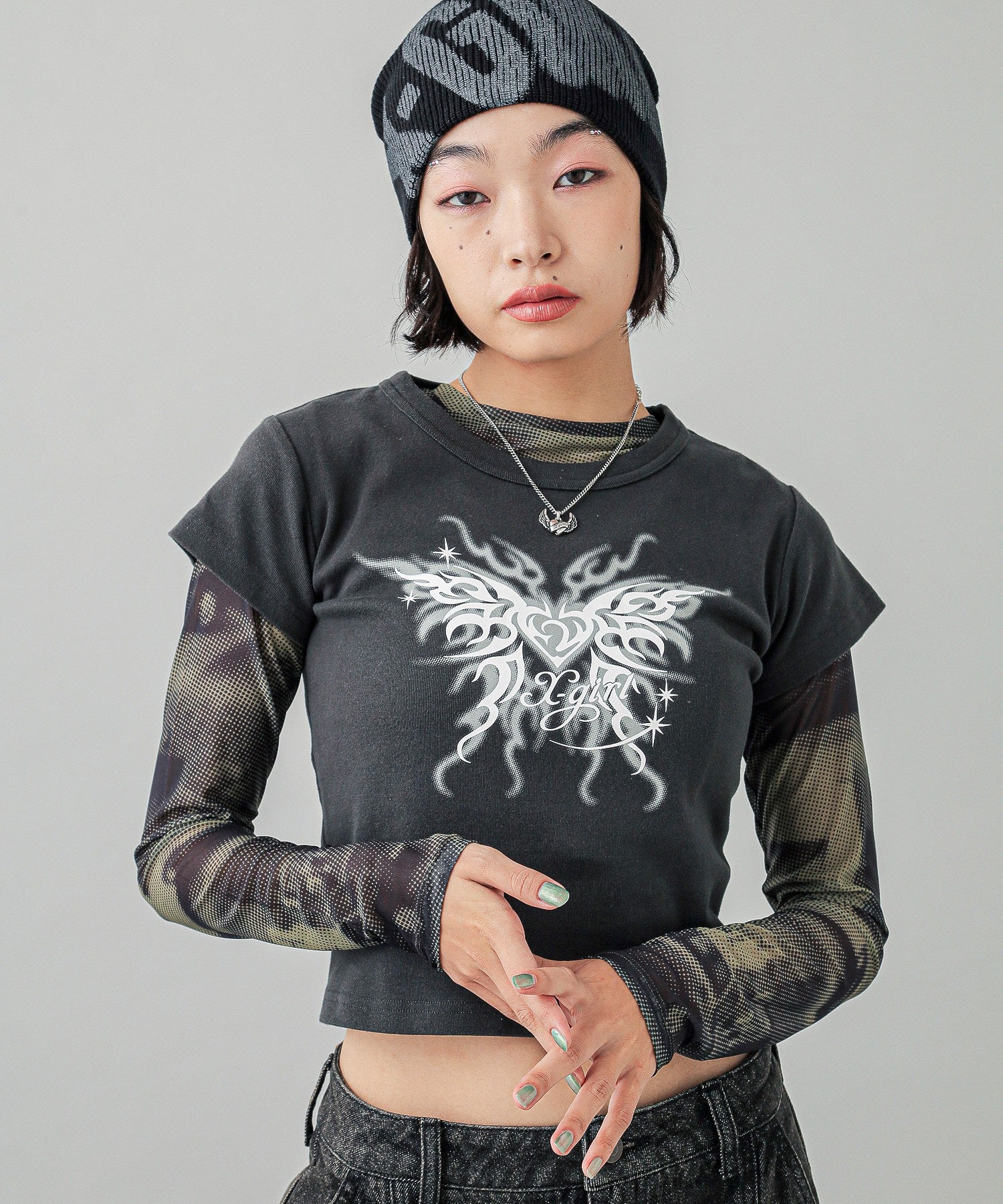 TRIBAL BUTTERFLY S/S BABY TEE