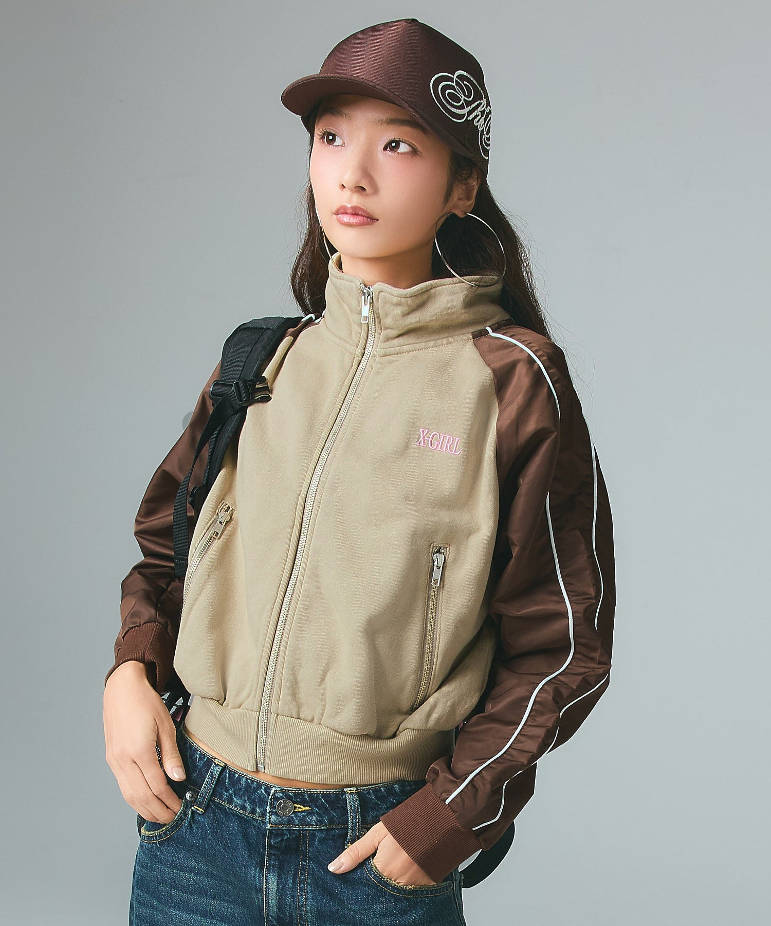 WOVEN MIX SWEAT ZIP UP TOP – calif（カリフ）公式サイト