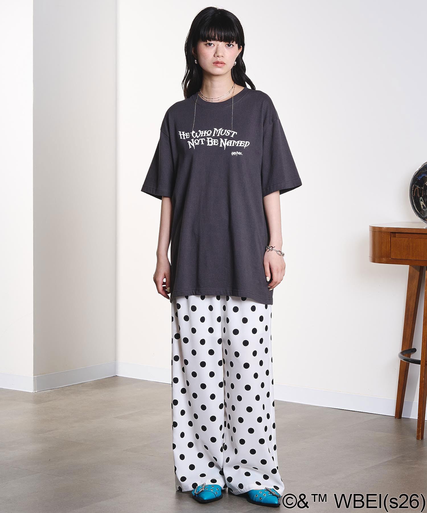 model:163cm 着用サイズ:L