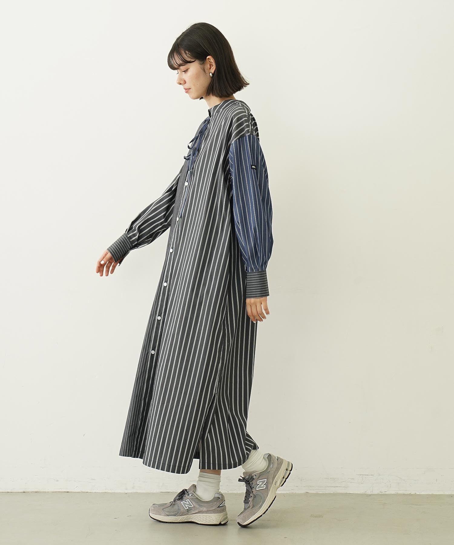 STRIPED SKIPPER DRESS