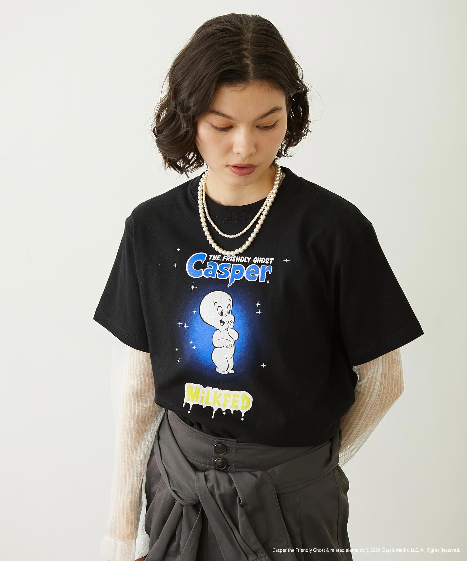 MILKFED. / CASPER THE FRIENDLY GHOST / S/S TEE
