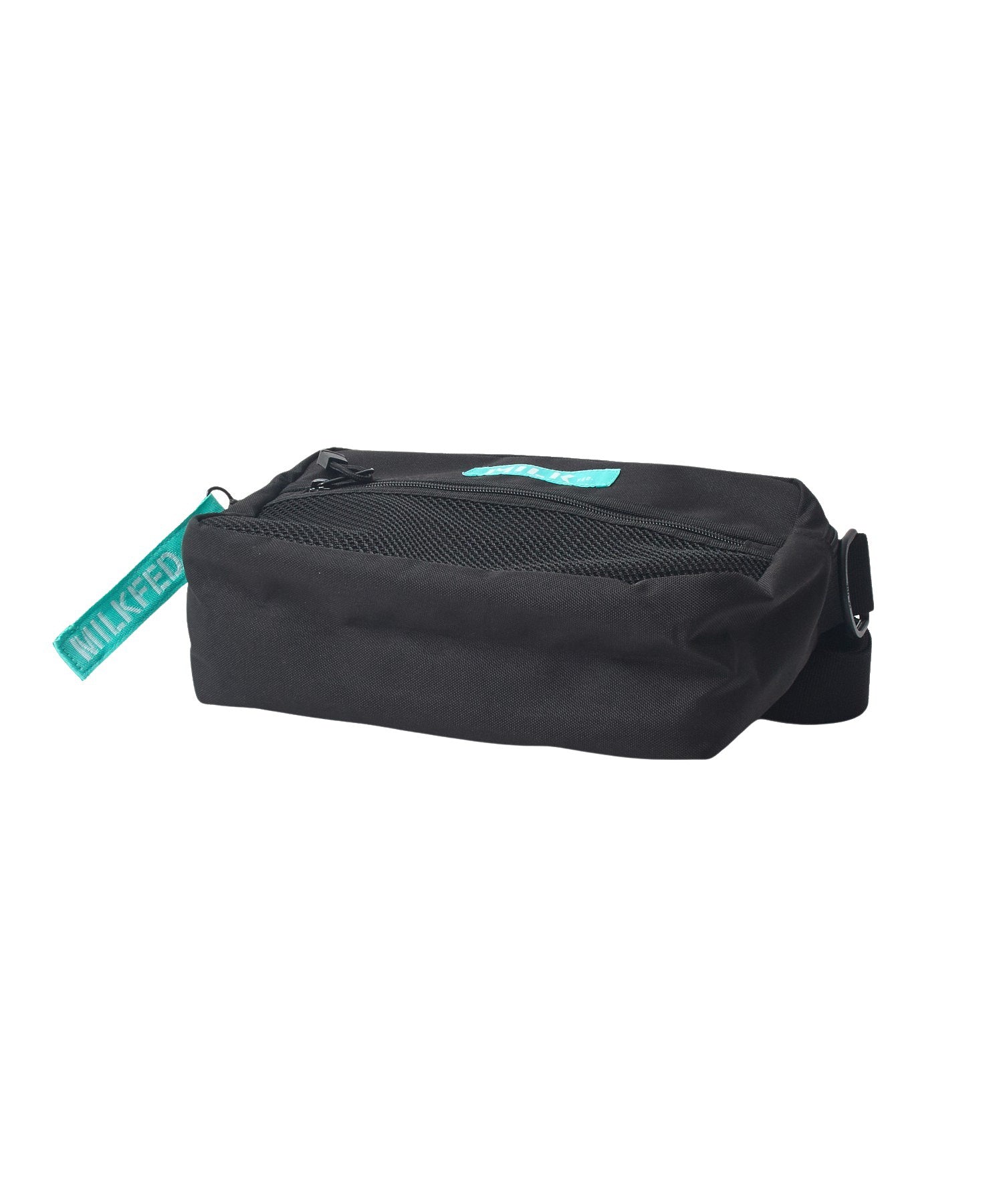 SHOULDER WIDE BAG MESH POCKET LtGREEN