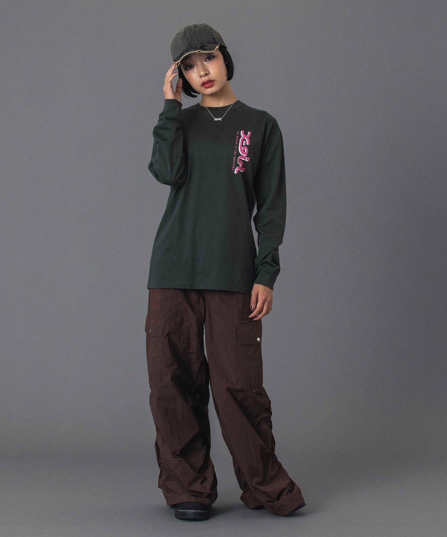 TRIPLE MILLS LOGO L/S TEE