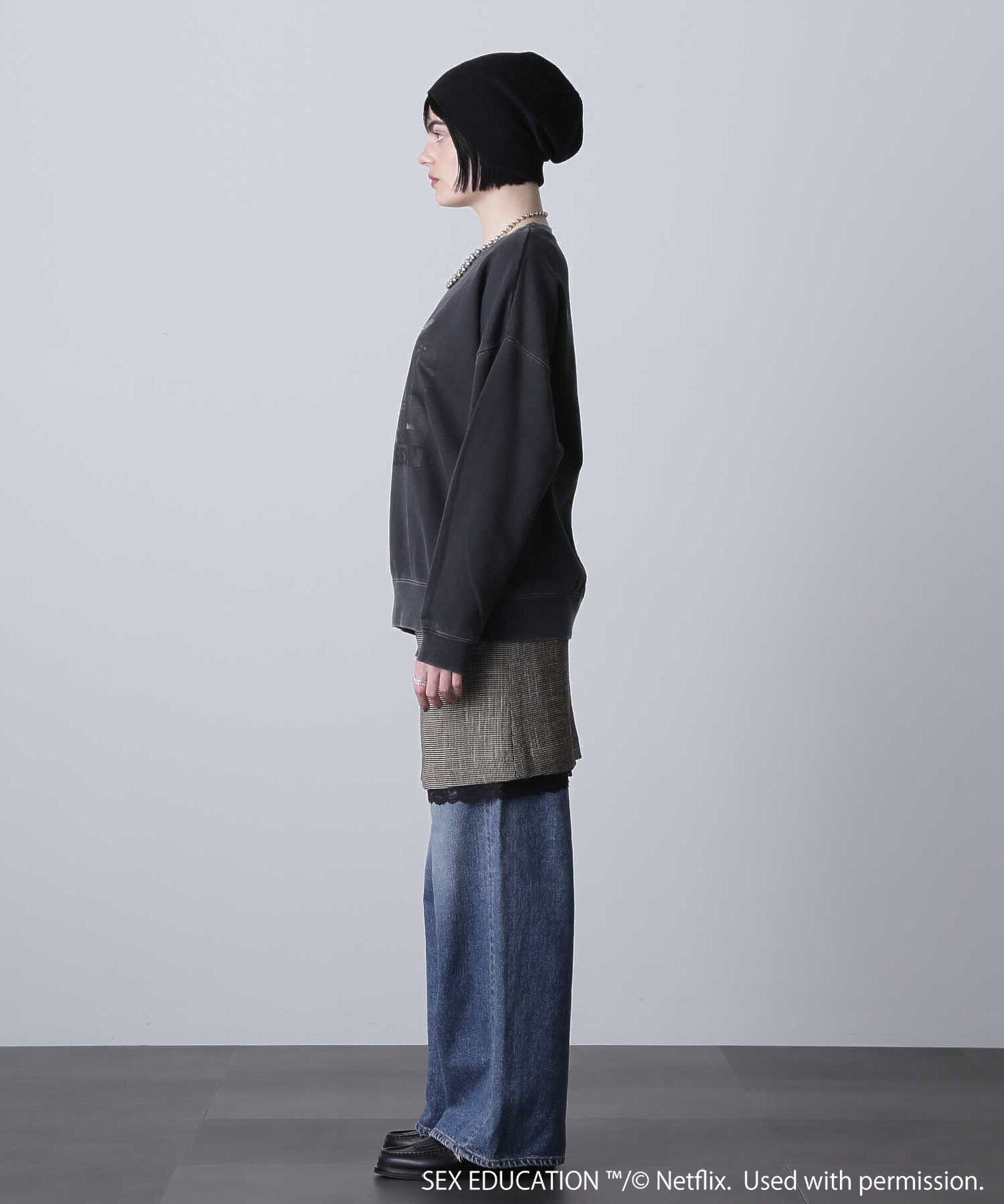 Netflix Series ‘SEX EDUCATION’ × ROSE BUD/PHOTO PRINT PULLOVER