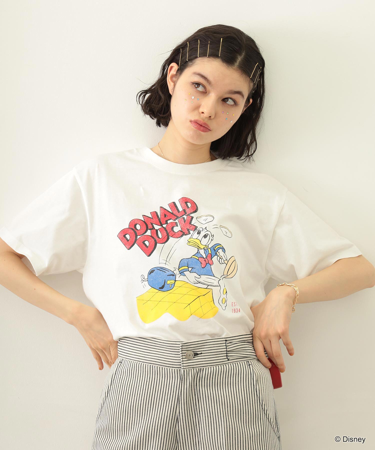 DONALD DUCK / COOKING S/S TEE