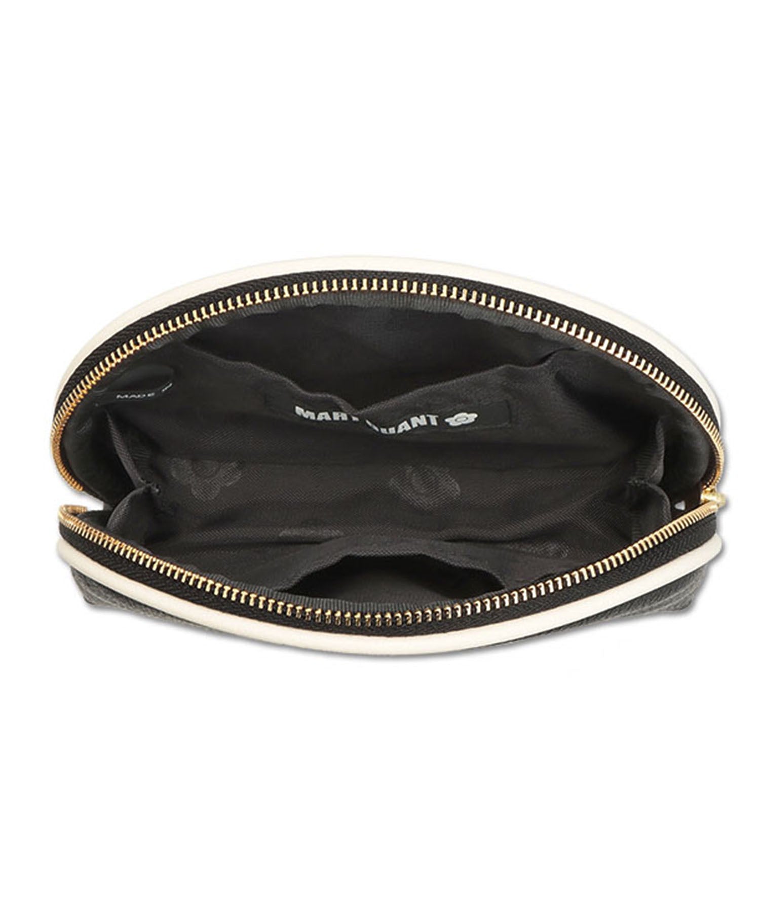 MARY QUANT/ENAMEL DAISY ROUND POUCH