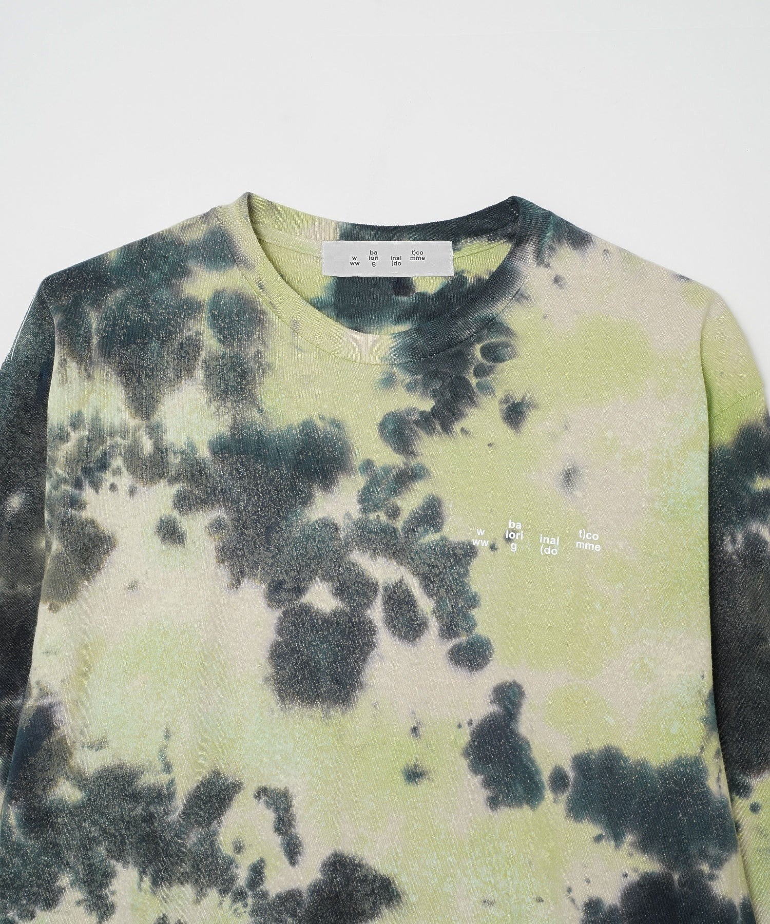 BAL/バル/LOGO TIE DYE LS TEE/ BAL-2074