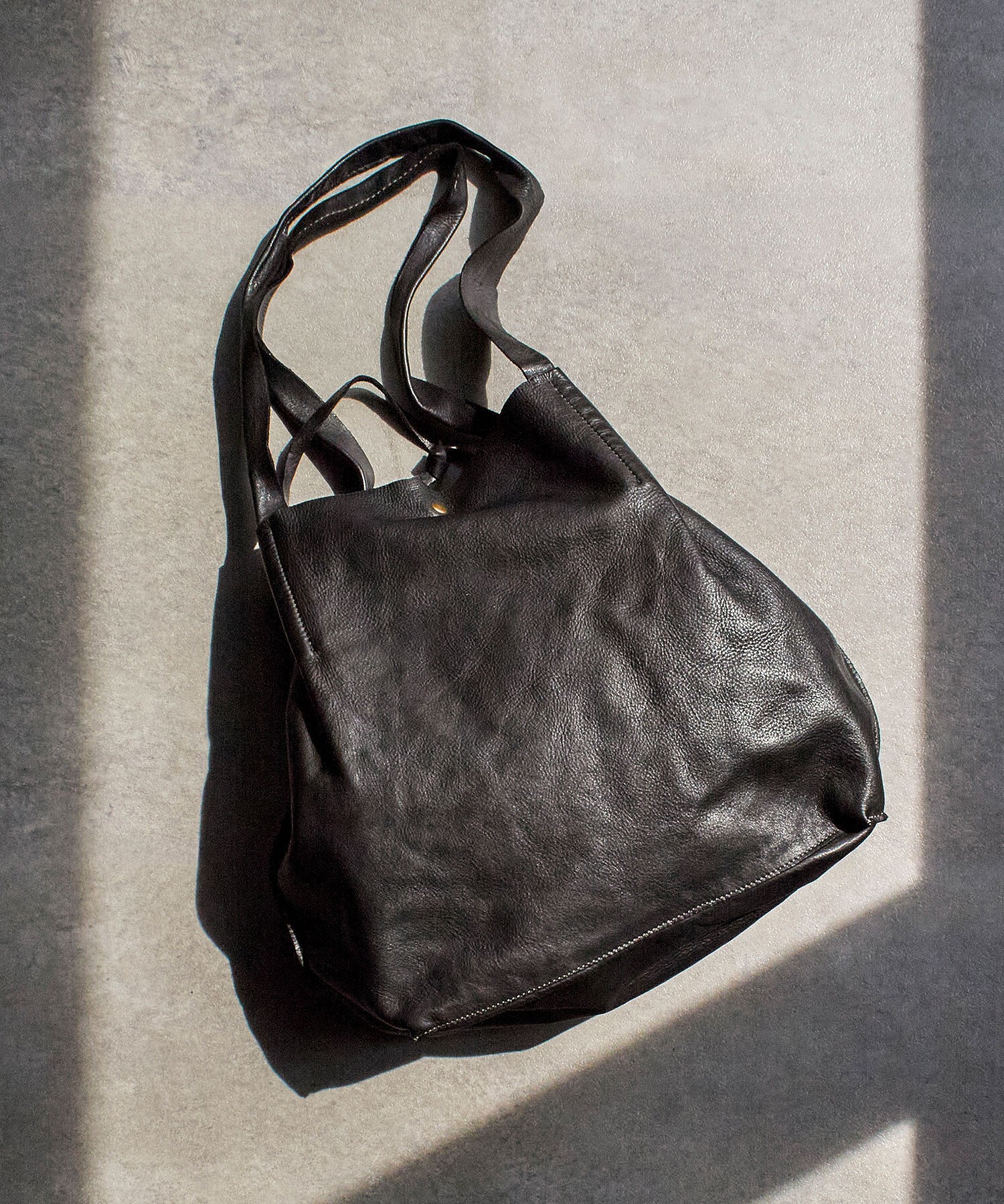 MILLELA FIRENZE/GARMENT DYED TOTER BAG