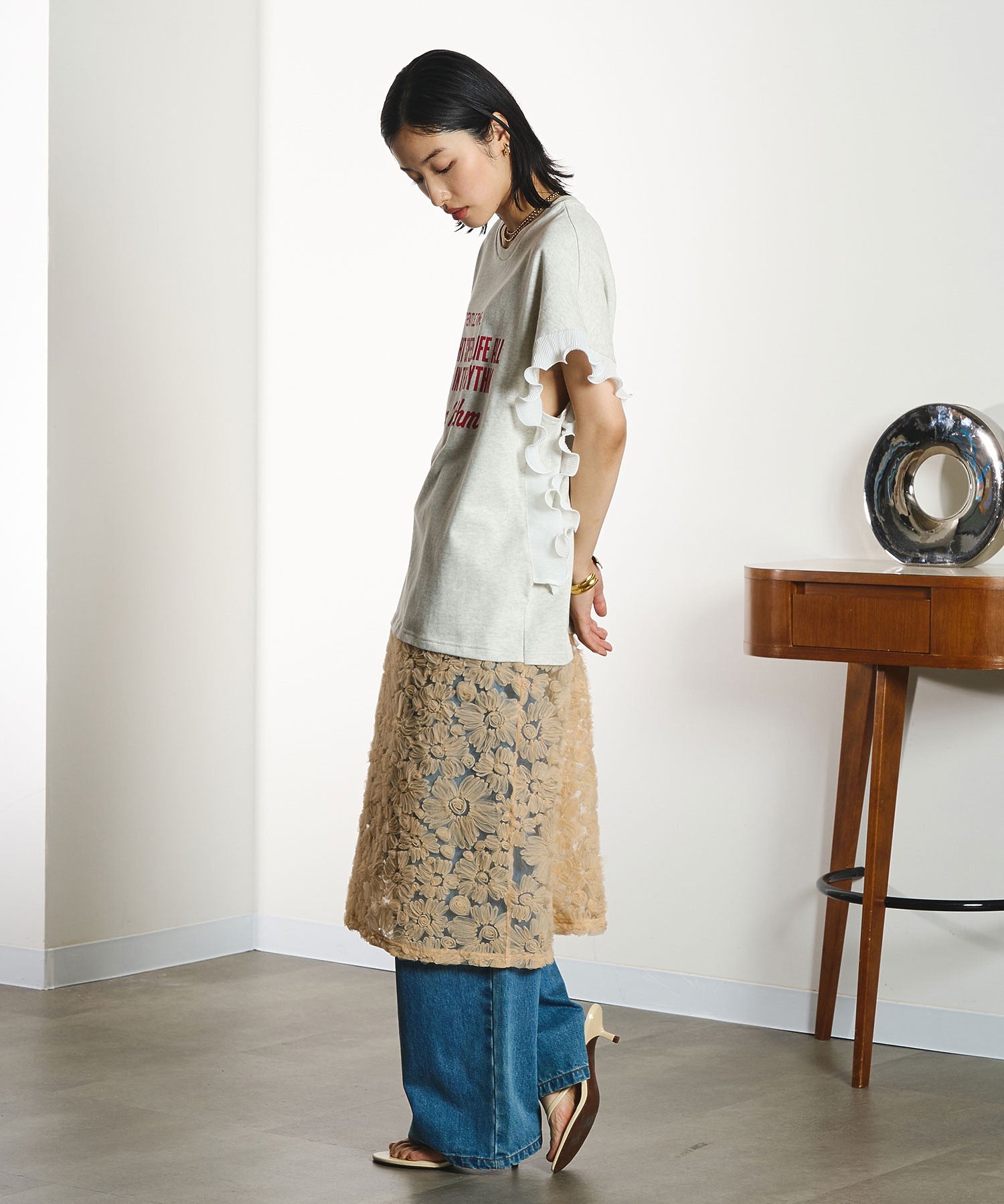 model:166cm 着用サイズ:ONE SIZE