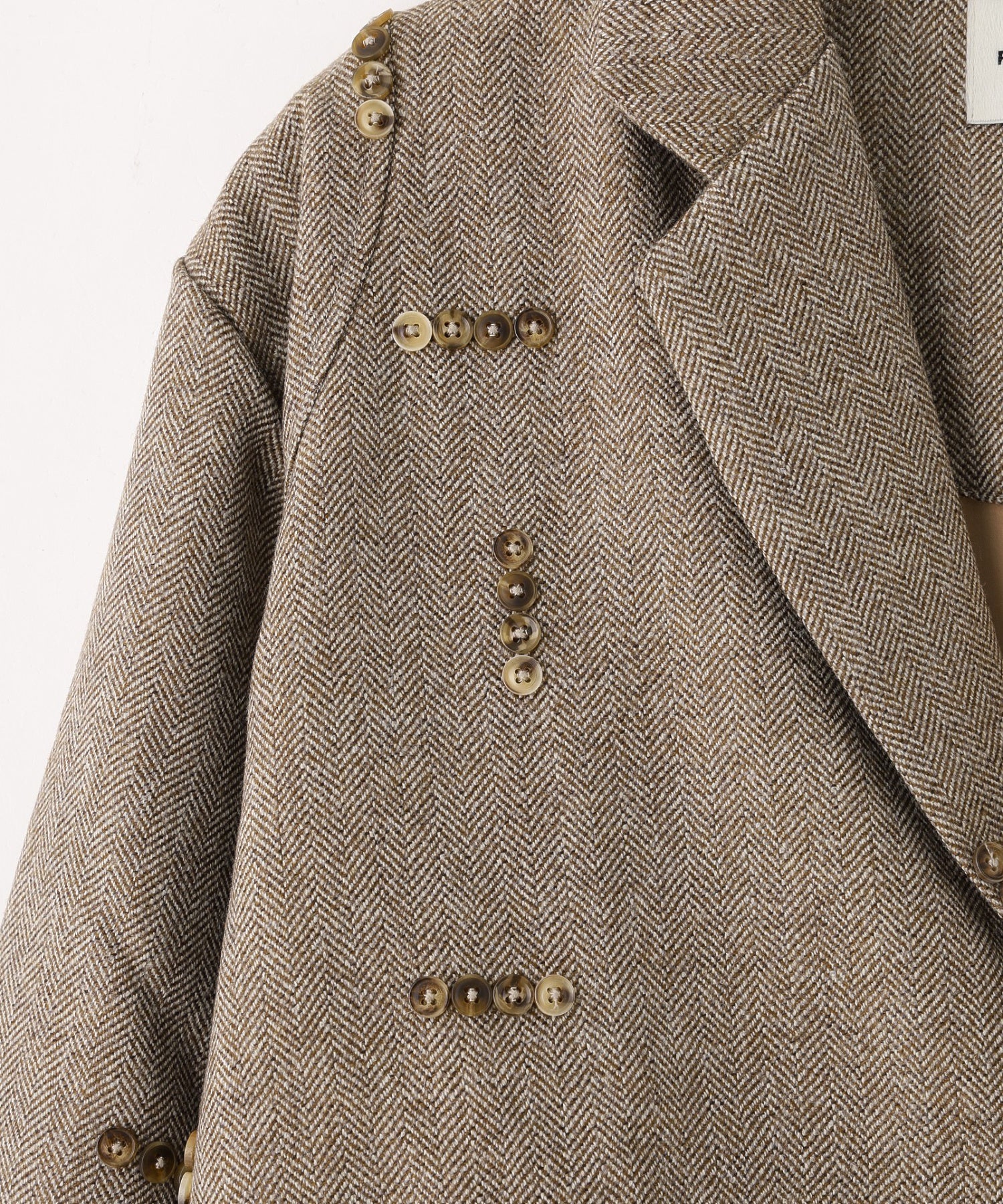 PAS UNE MARQUE/パ・ズュヌ・マルク/Button Pattern Jacket PAS-596