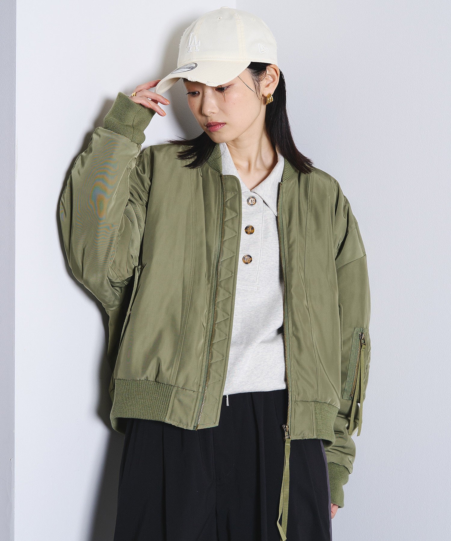 model:169cm 着用サイズ:ONE SIZE